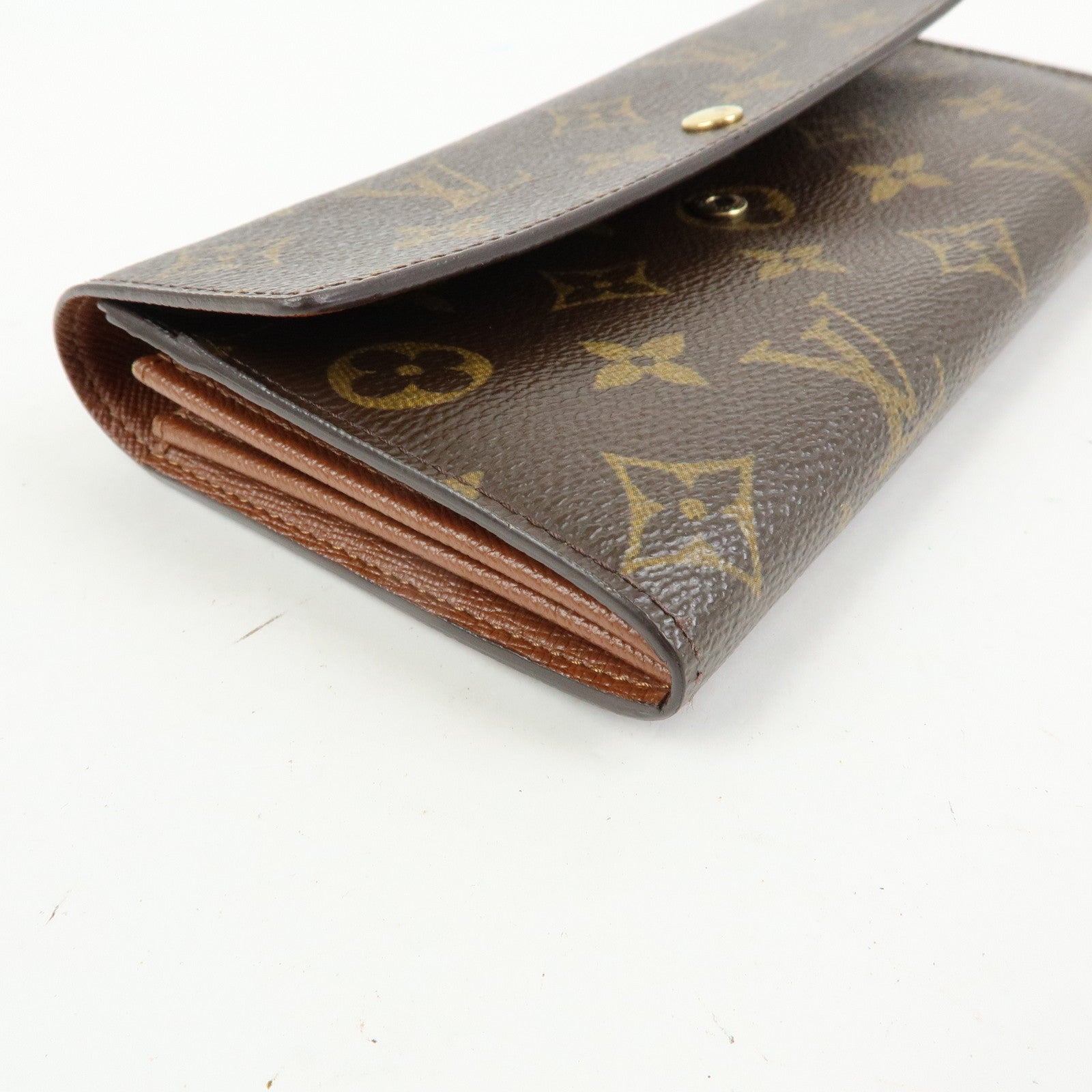 Louis Vuitton Monogram Porte Monnaie Credit Long Wallet M61726