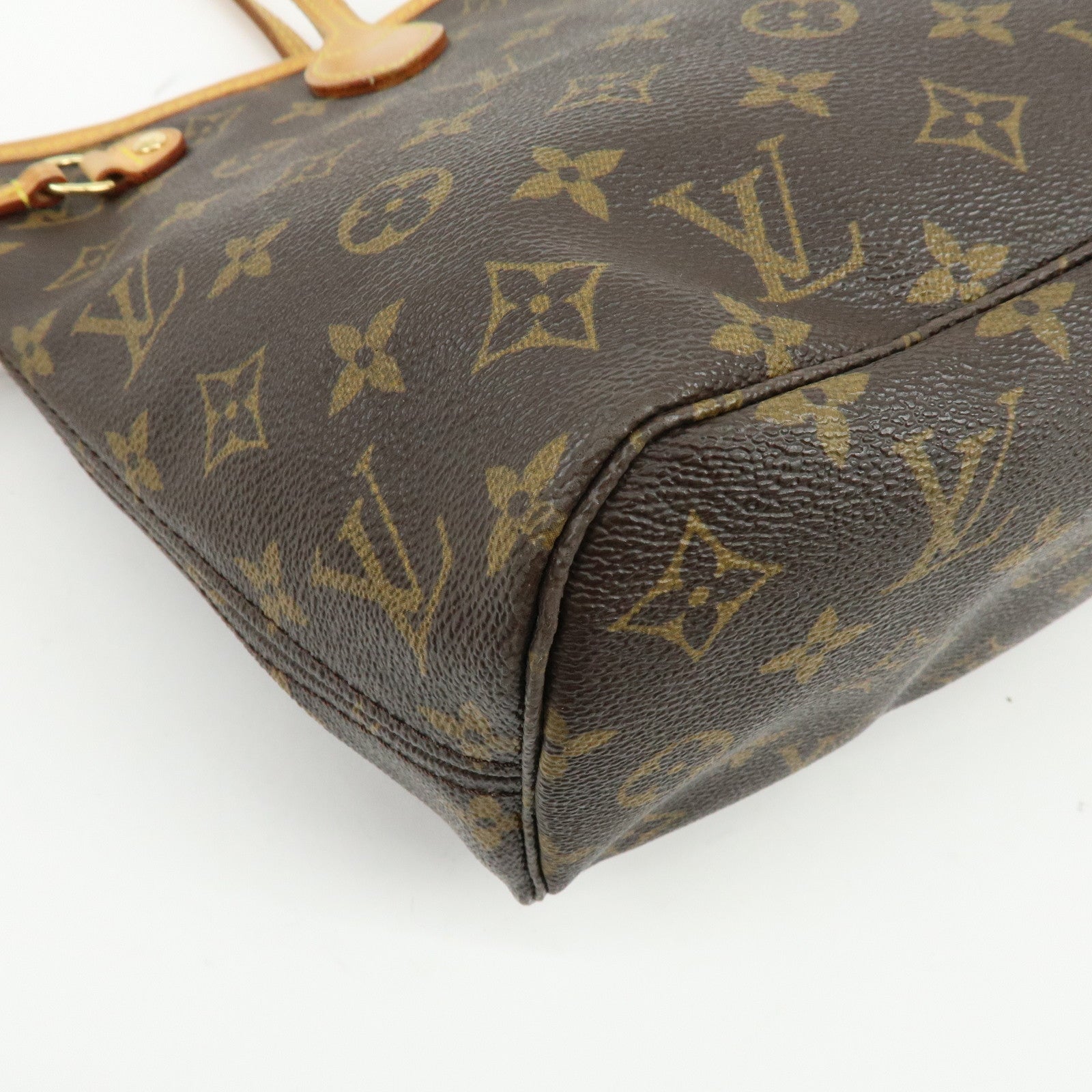 Louis Vuitton Monogram Neverfull PM Tote Bag Hand Bag Brown M40155