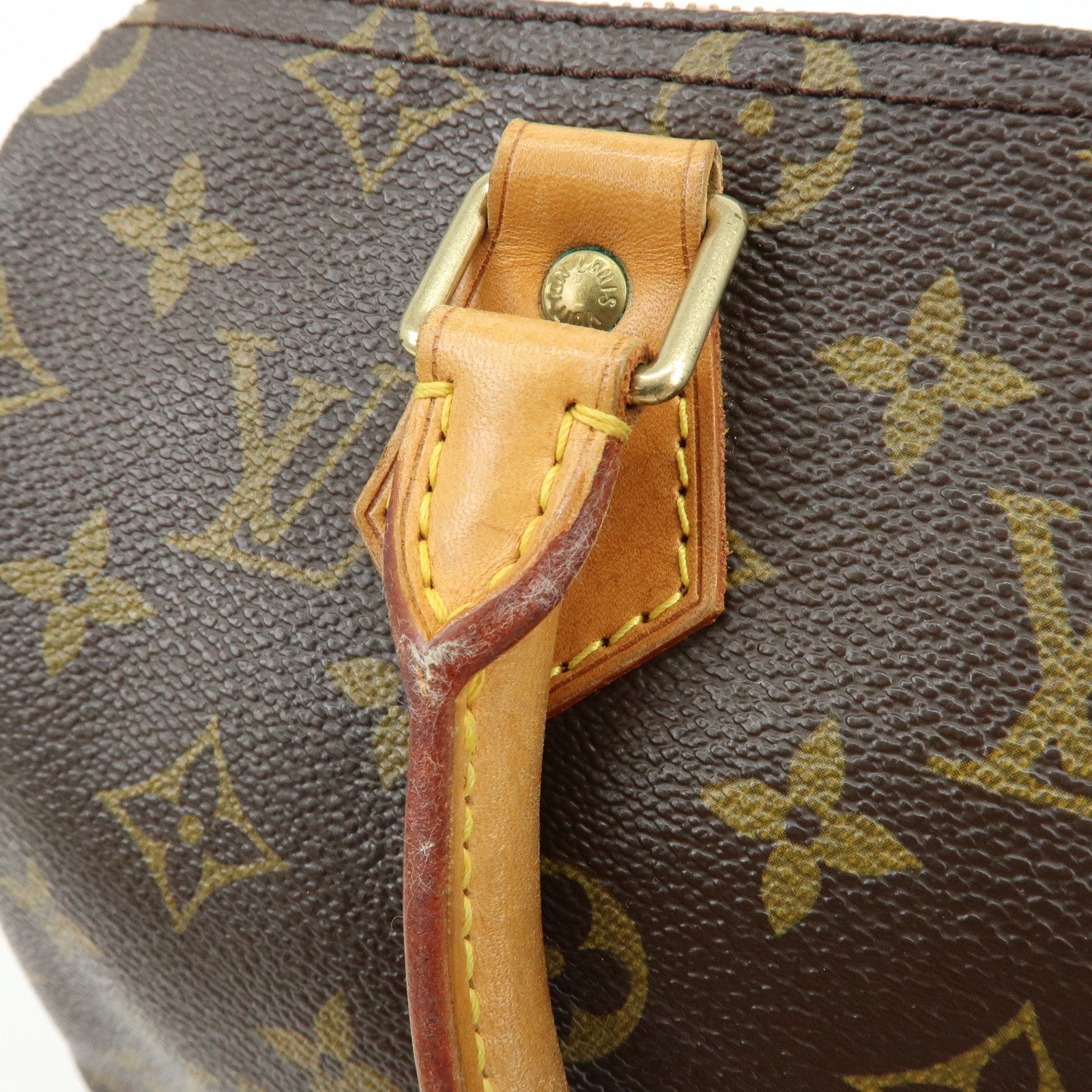 Louis Vuitton Monogram Speedy 25 Boston Bag Hand Bag Brown M41528