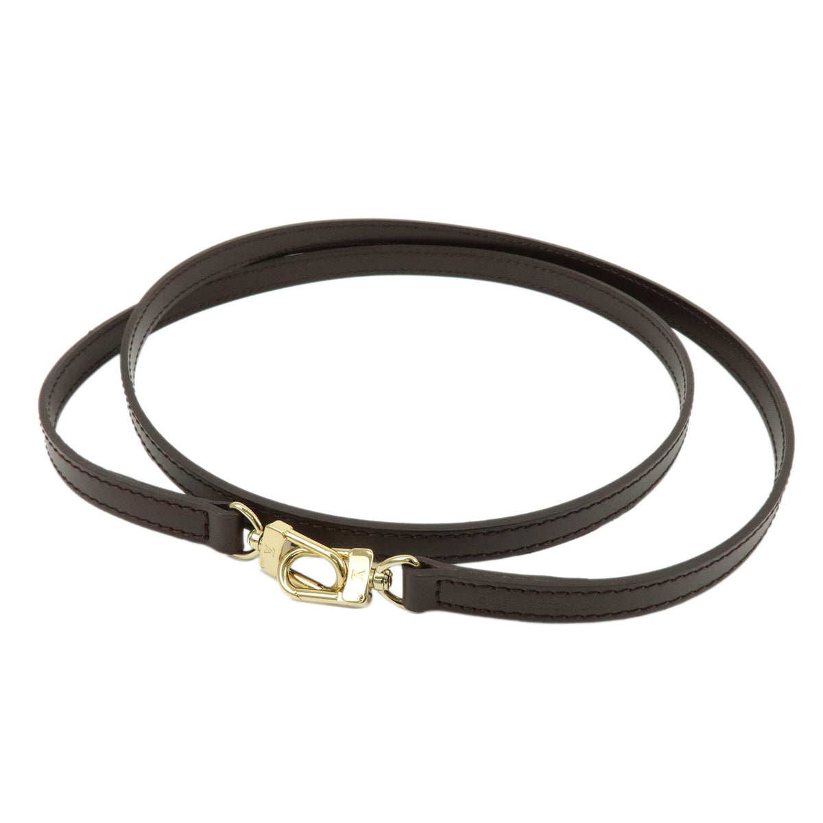 Louis Vuitton Leather Shoulder Strap For Damier Bag 120cm 1.2cm J11502