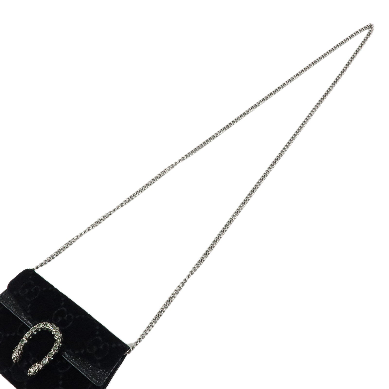 GUCCI Dionysus Super Mini Bag Velvet Leather Chain Shoulder Bag 476432