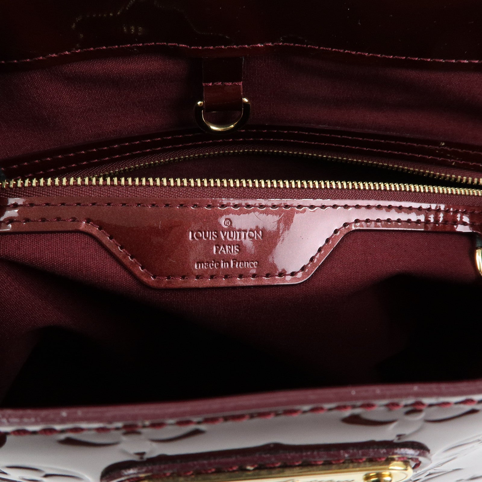 Louis Vuitton Monogram Vernis Leather Wilshire MM Tote Bag M91646