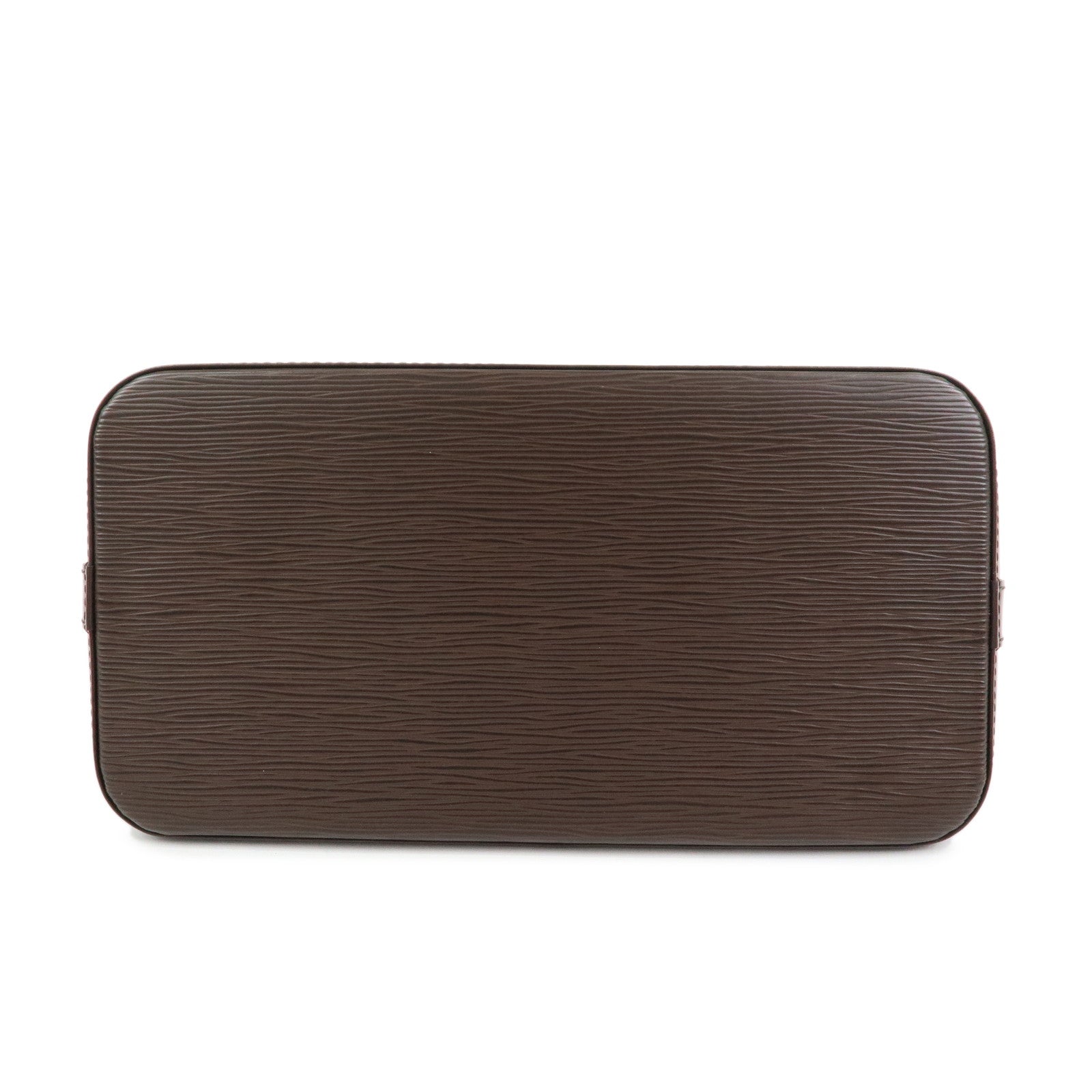 Louis Vuitton Epi Leather Alma Hand Bag Mocha Brown M5214D