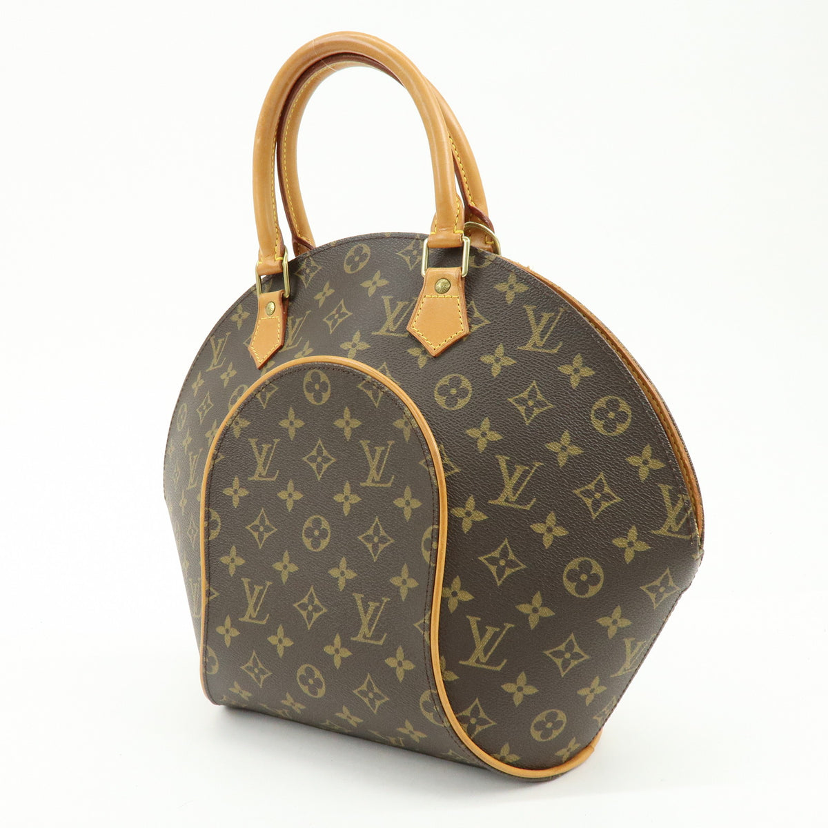 Louis Vuitton Monogram Ellipse MM Hand Bag Brown M51126