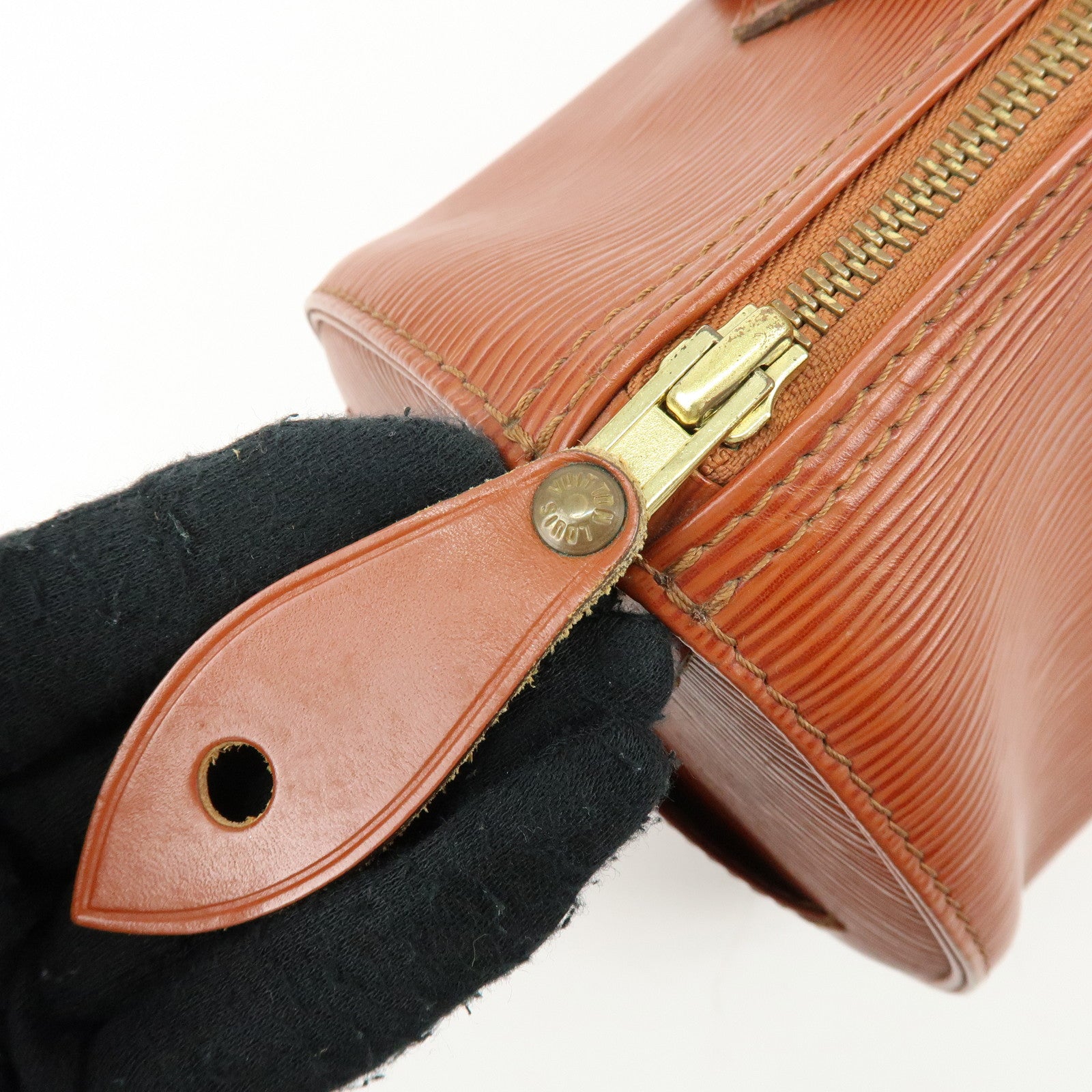 Louis Vuitton Epi Speedy 25 Hand Boston Bag Kenya Brown M43013