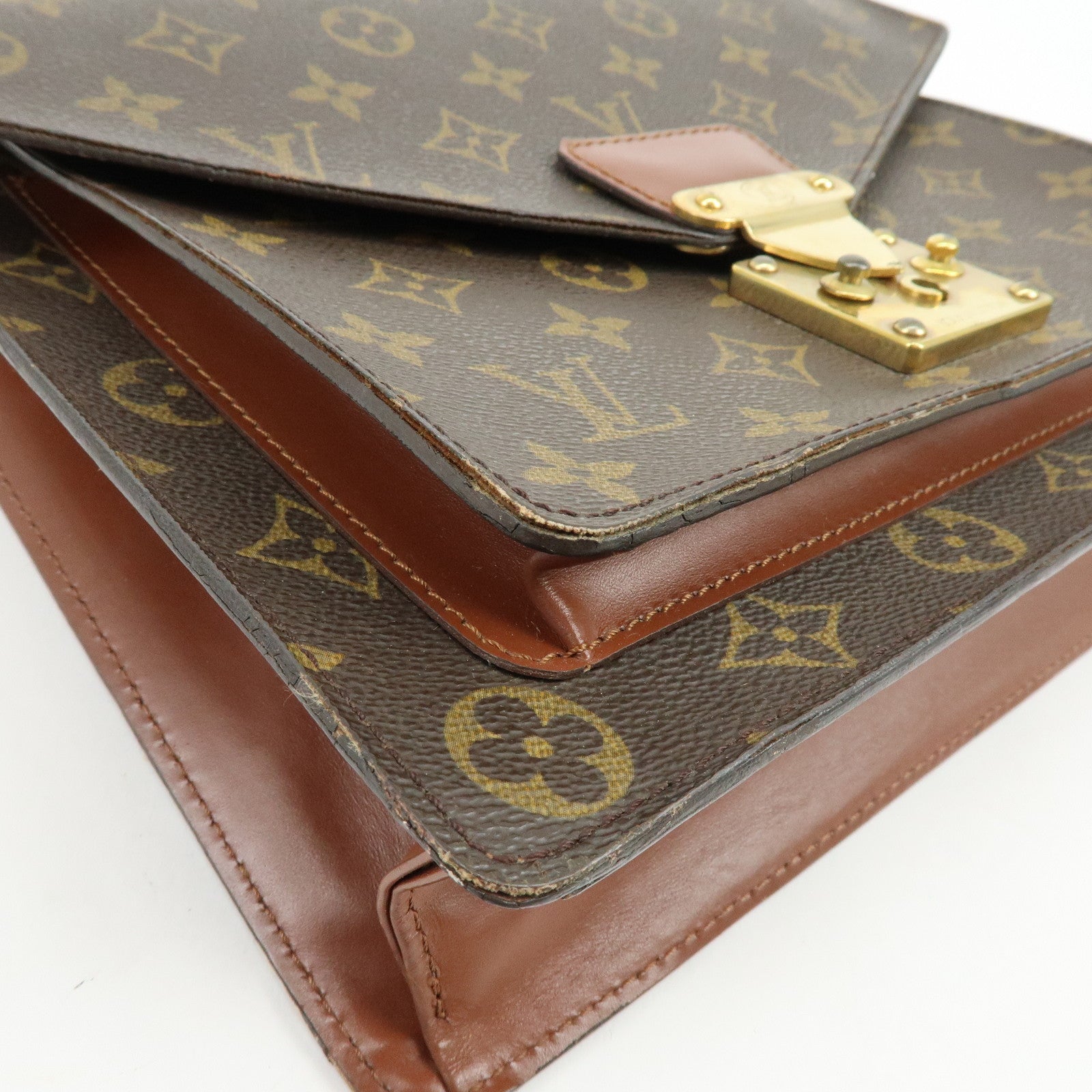 Louis Vuitton Monogram Monceau 28 2Way Bag Brief Case M51185
