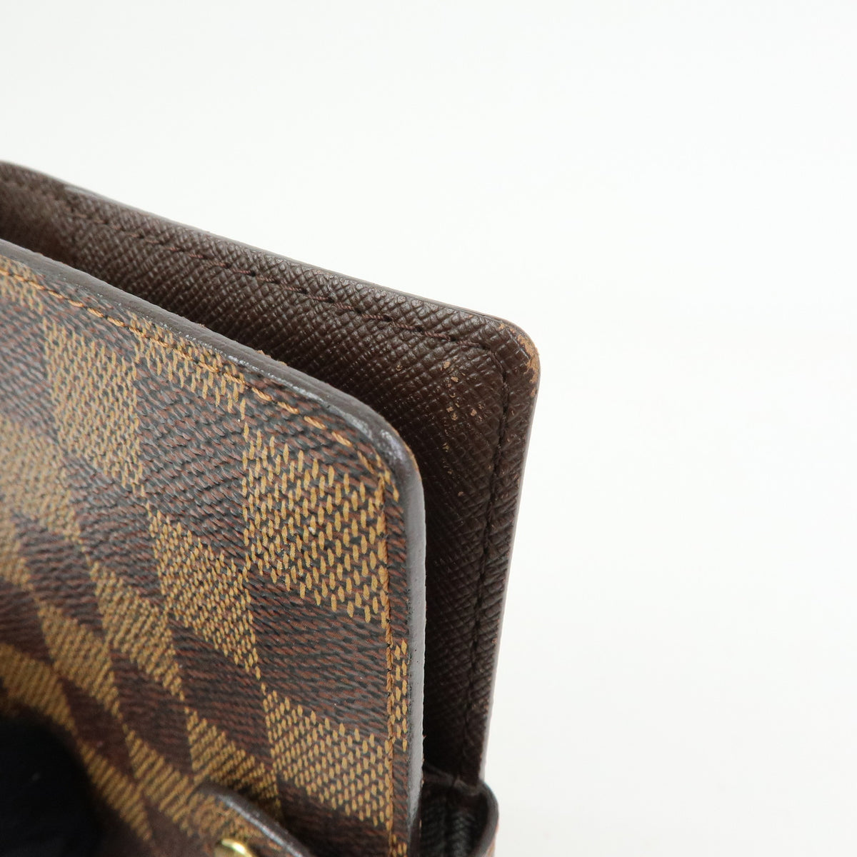 Louis Vuitton Damier Ebene Agenda PM Planner Cover Brown R20700