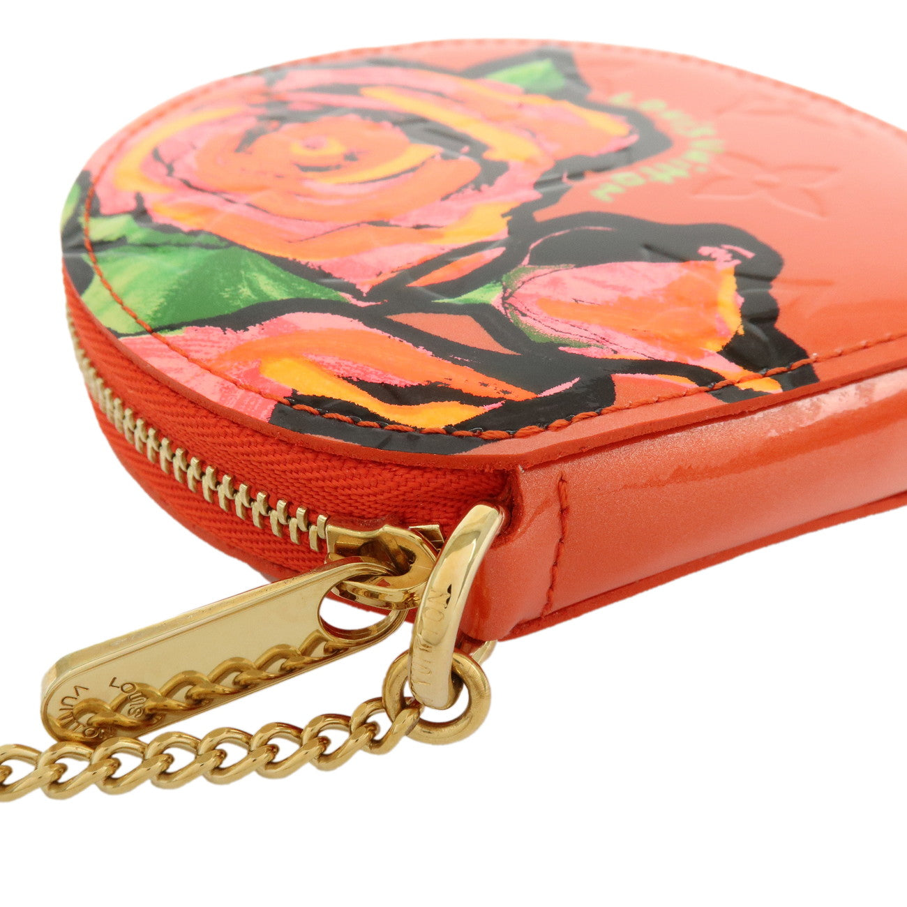 Louis Vuitton Monogram Vernis Porte Monnaie Chapeau Coin Purse M93691