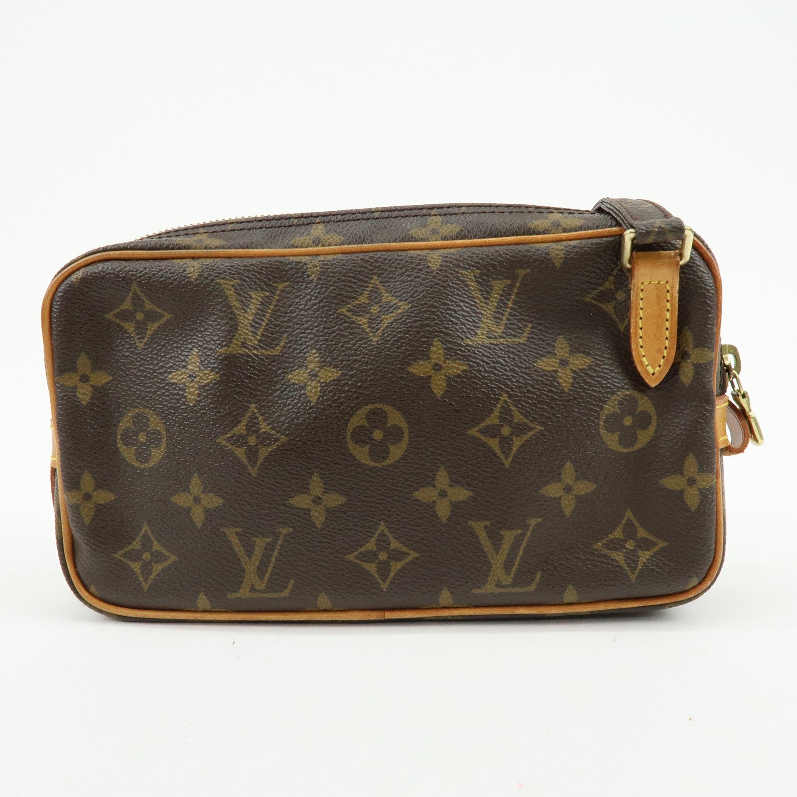 Louis Vuitton Monogram Pochette Marly Bandouliere Bag Brown M51828