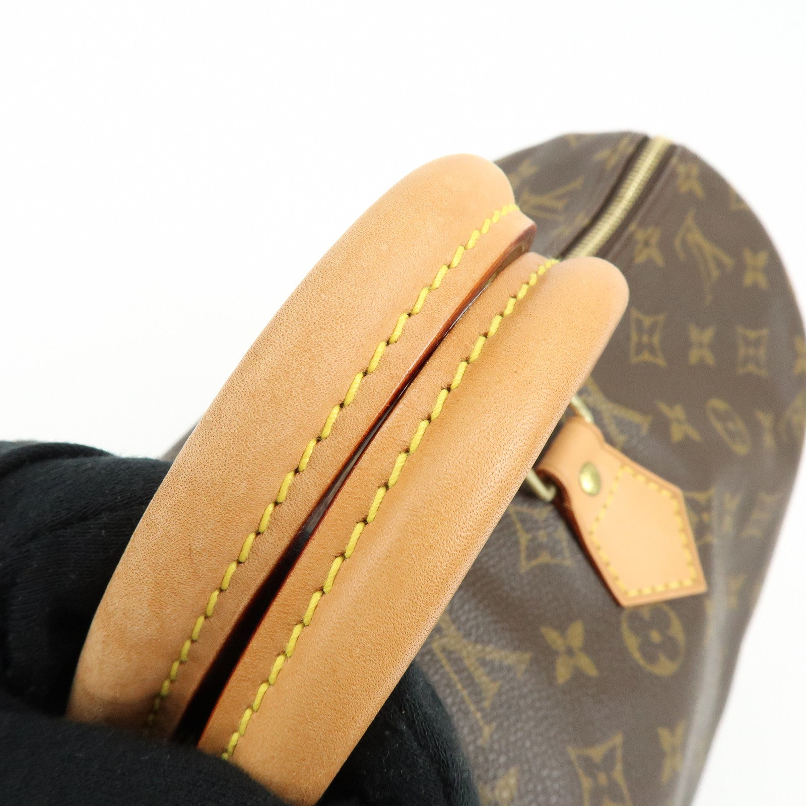 Louis Vuitton Monogram Speedy 40 Hand Bag Boston Bag Brown M41522