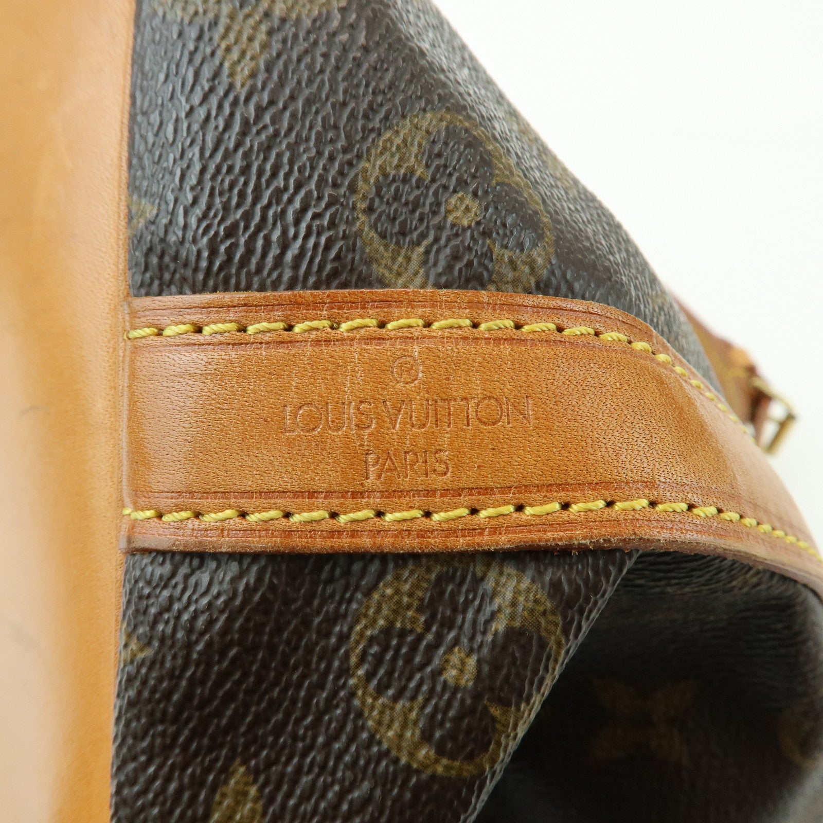 Louis Vuitton Monogram Canvas Petit Noe Shoulder Bag Brown M42226