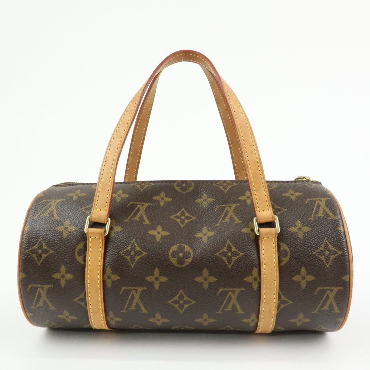 Louis Vuitton Monogram Papillon 26 Hand Bag Brown M51386