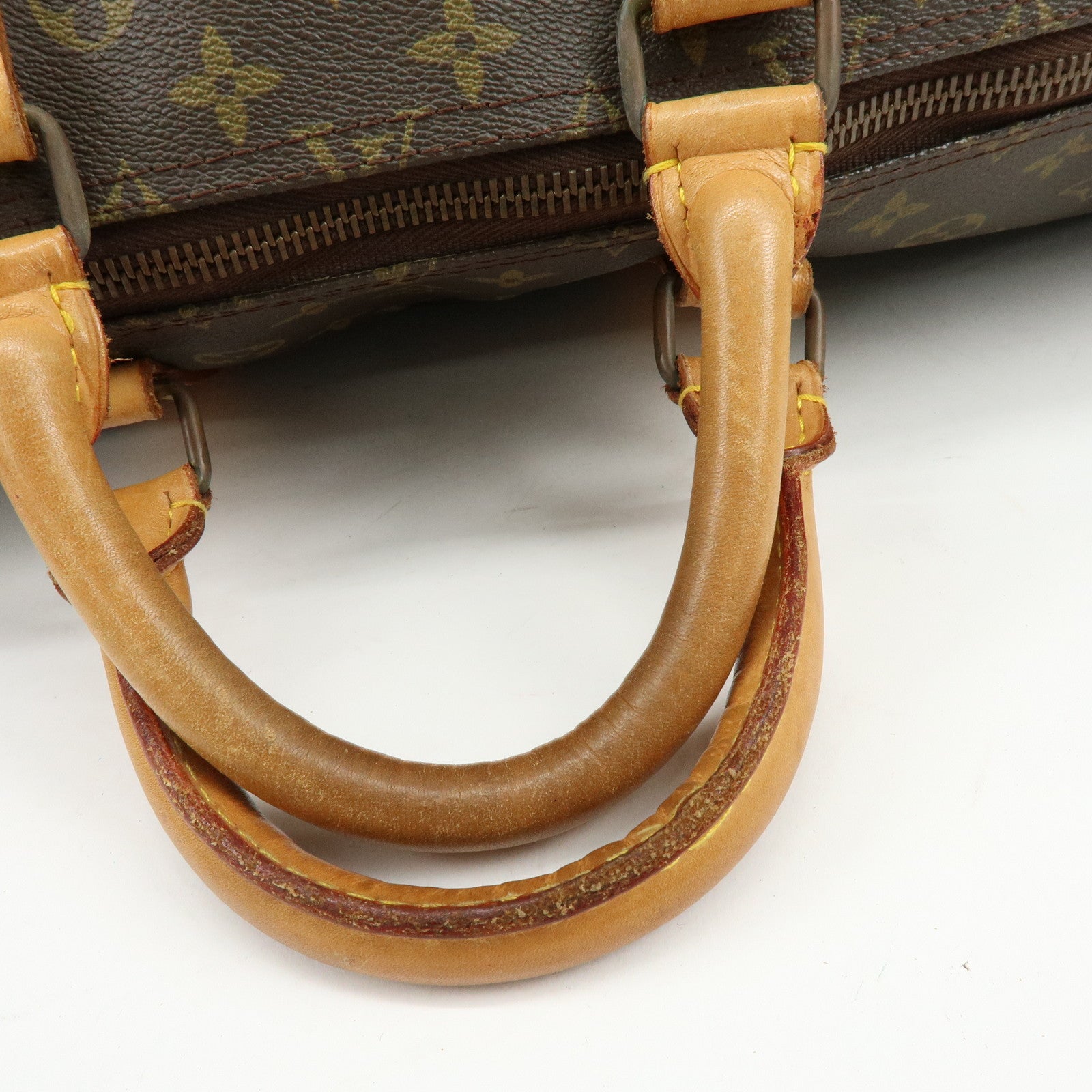 Louis Vuitton Monogram Keep All 60 Boston Bag Brown M41422
