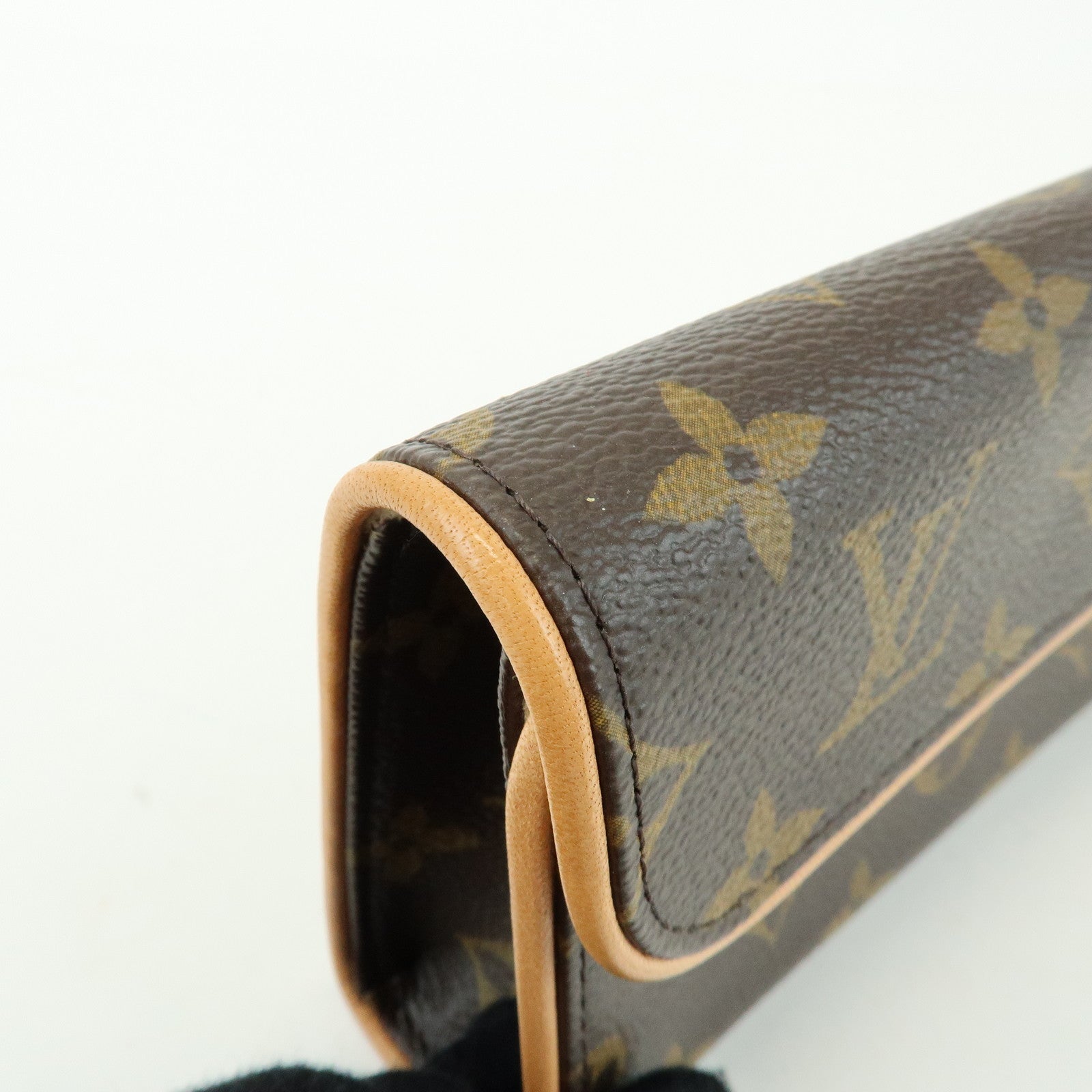 Louis Vuitton Monogram Pochette Florentine Waist Bag Brown M51855