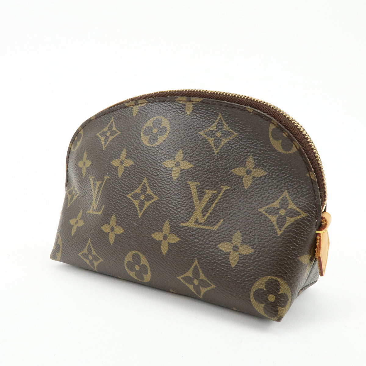 Louis Vuitton Monogram Pochette Cosmetic PM Pouch Brown M47515