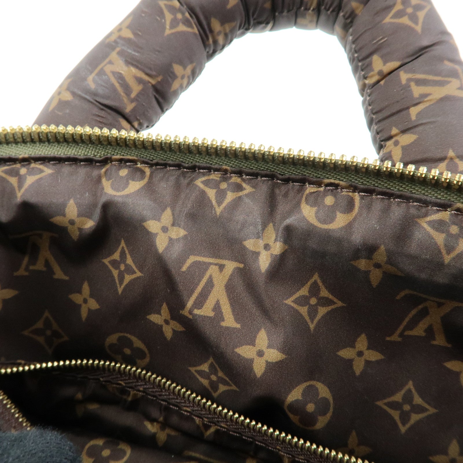 Louis Vuitton LV Pillow Speedy Bandouliere 25 2Way Bag Khaki M59009
