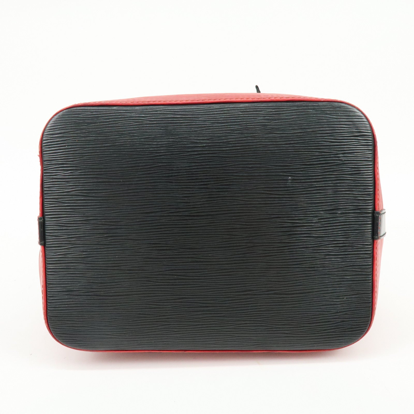Louis Vuitton Epi Petit Noe Shoulder Bag Noir Castilian Red M44172