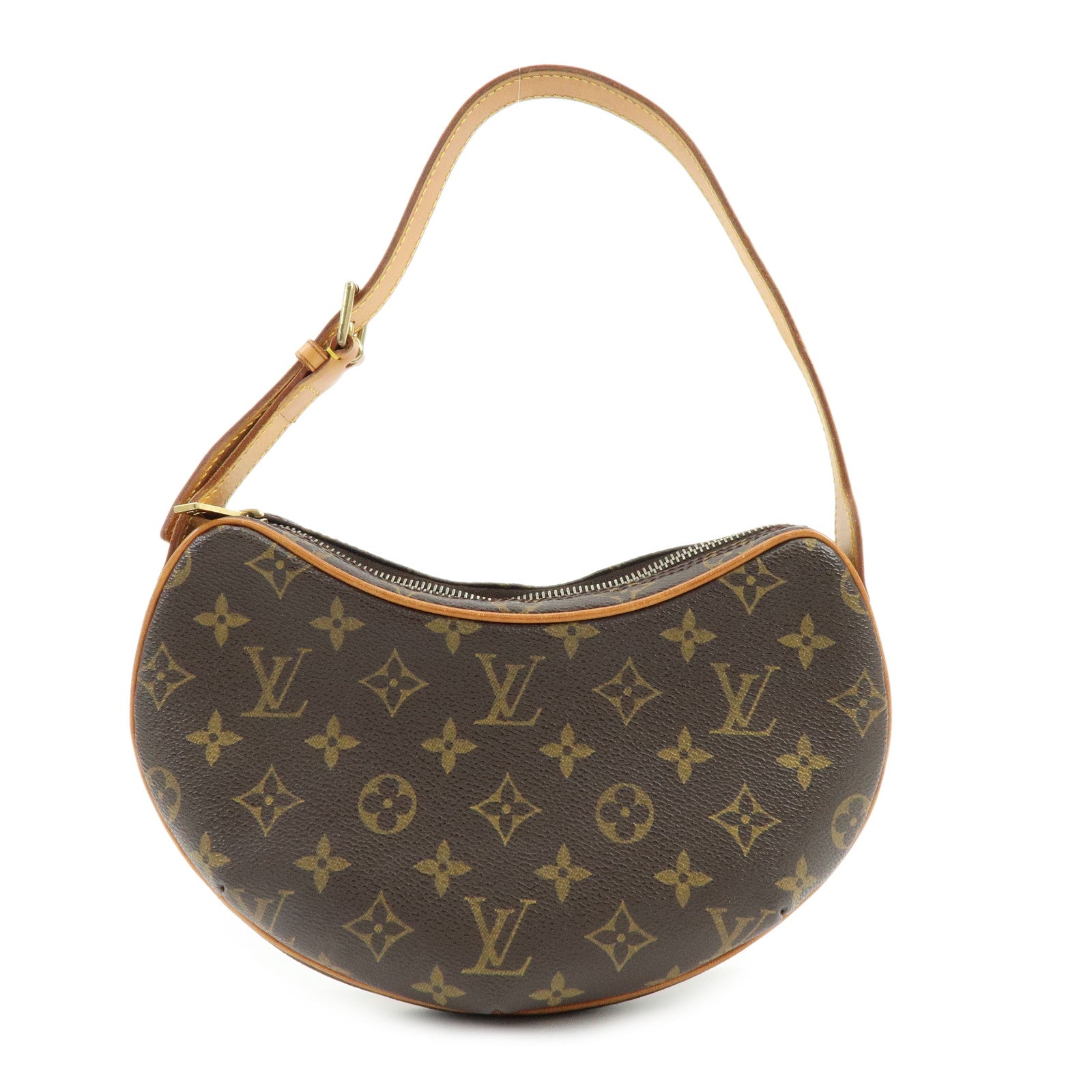 Louis Vuitton Monogram Pochette Croissant Shoulder Bag Hand Bag M51510