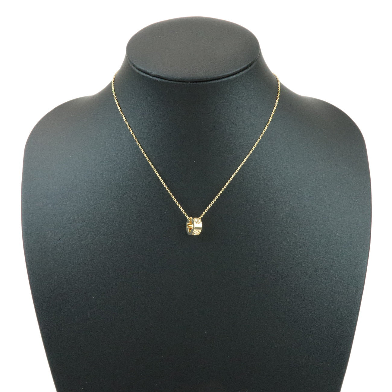 Louis Vuitton Pendentif Empreinte Necklace K18 750YG Yellow Gold Q93674