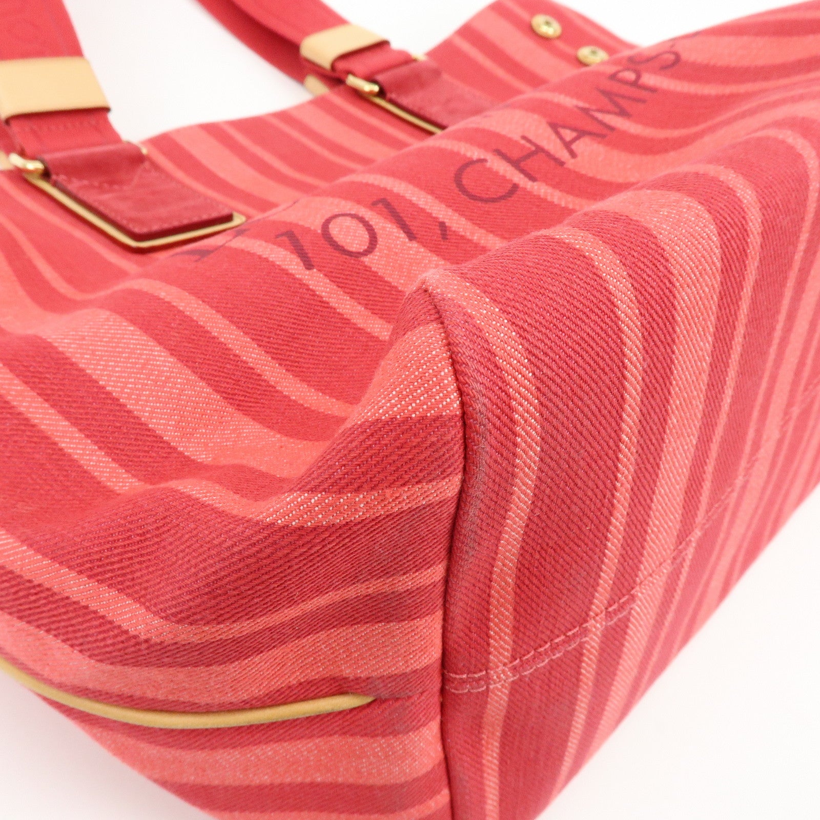 Louis Vuitton Plan Soleil Cabas PM Tote Bag Rouge Grenadine Red M94146
