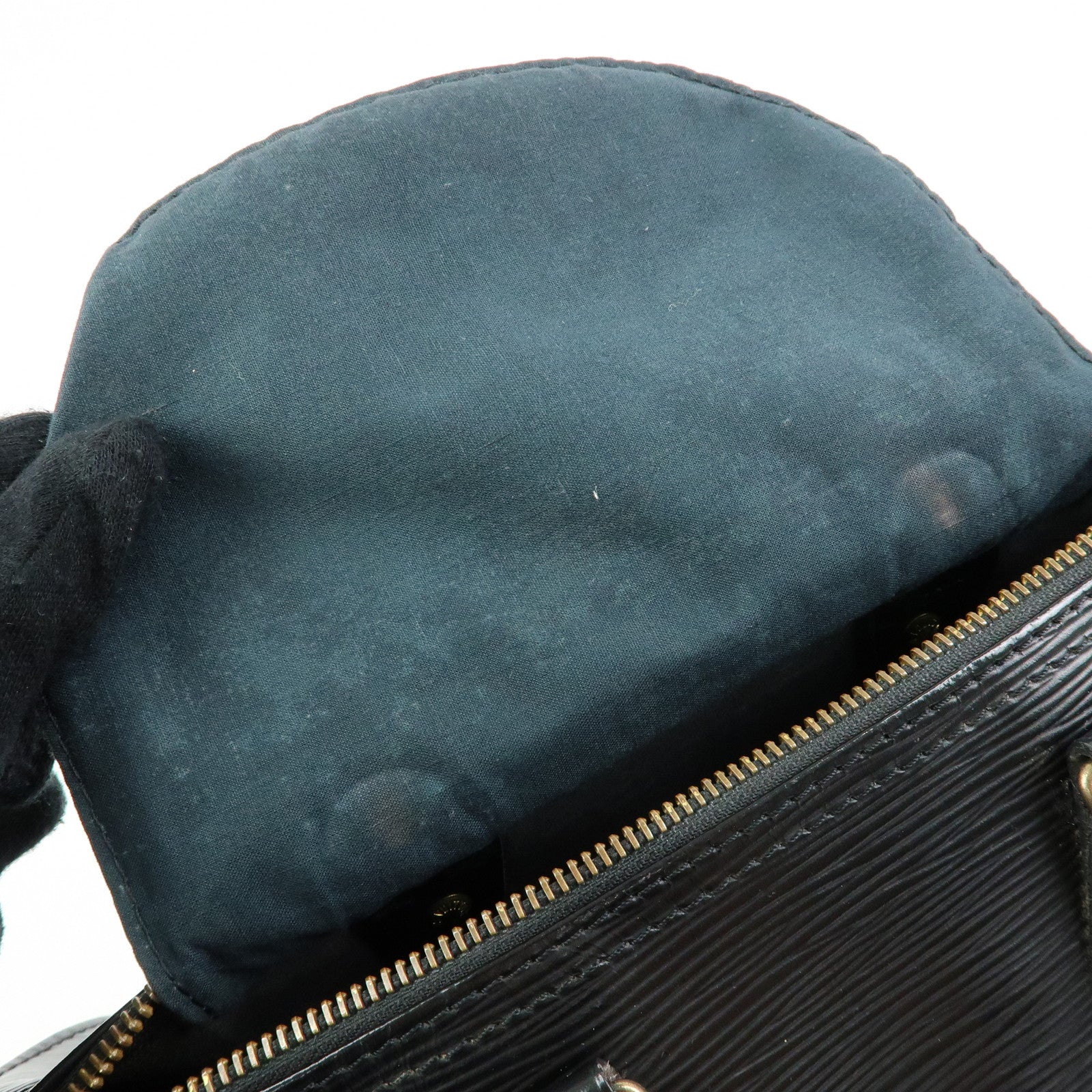 Louis Vuitton Epi Speedy 25 Boston Bag Hand Bag Noir Black M43012