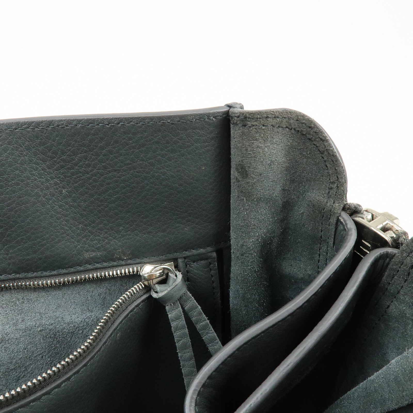 BALENCIAGA The Paper Shoulder Bag Hand Bag Grey 432596