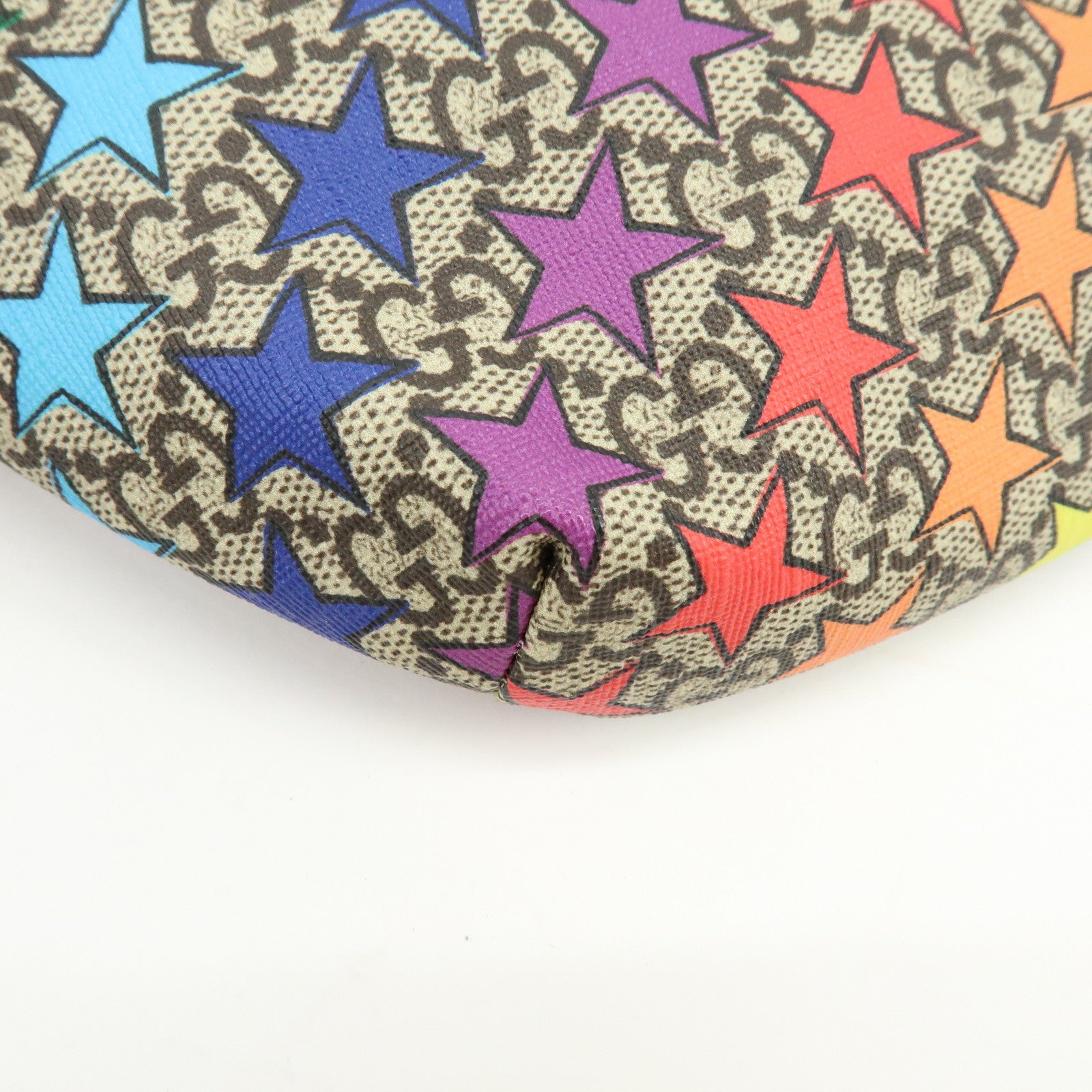 GUCCI Children's GG Supreme Body Waist Bag Multicolor Star Motif 502095