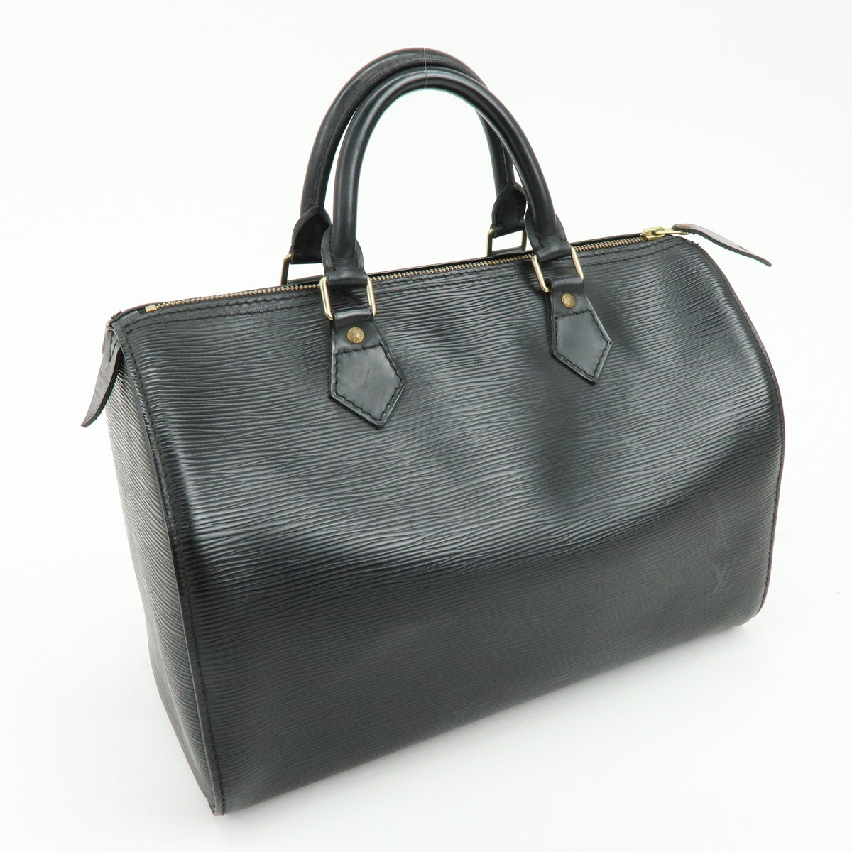 Louis Vuitton Epi Speedy 30 Boston Bag Hand Bag Noir Black M59022