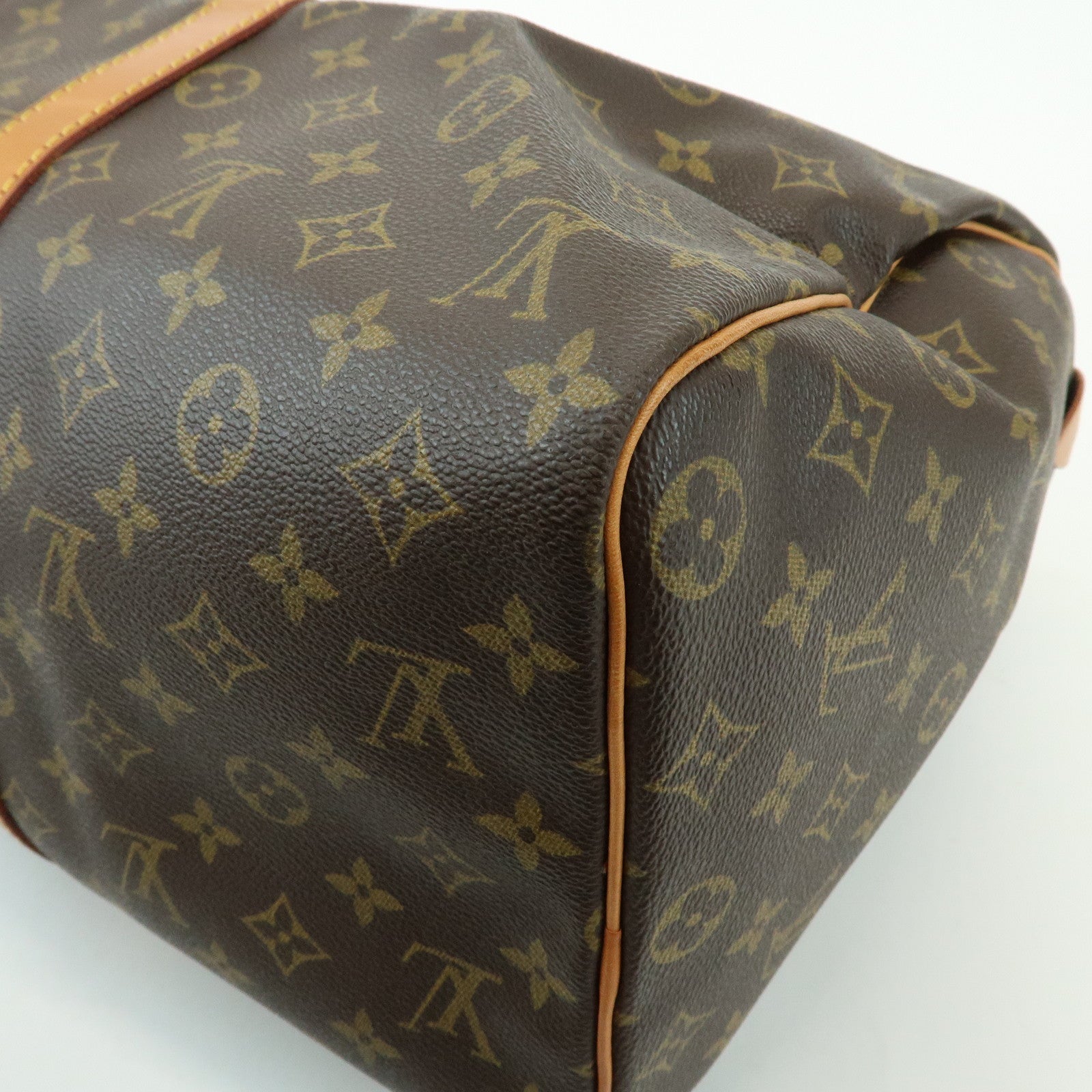 Louis Vuitton Monogram  Keep All 45 CanvasBoston Bag Brown M41428