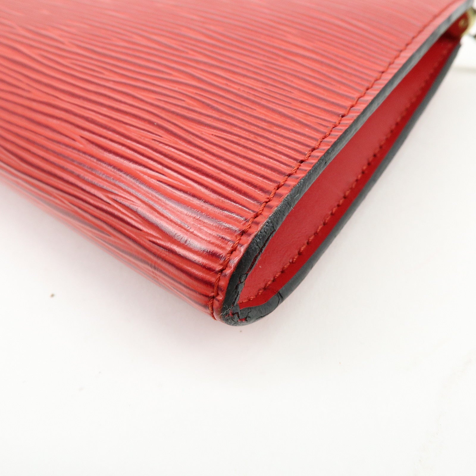 Louis Vuitton Epi Pochette Accessoires Pouch Castilian Red M52947