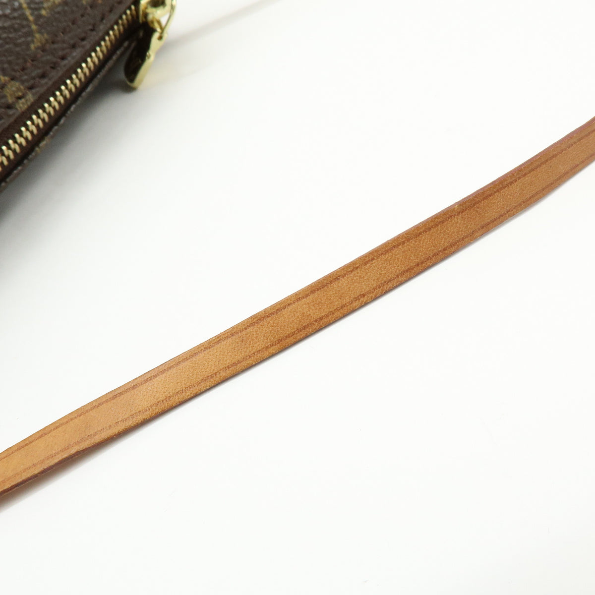 Louis Vuitton Monogram Mini Pouch for Papillon Bag Brown