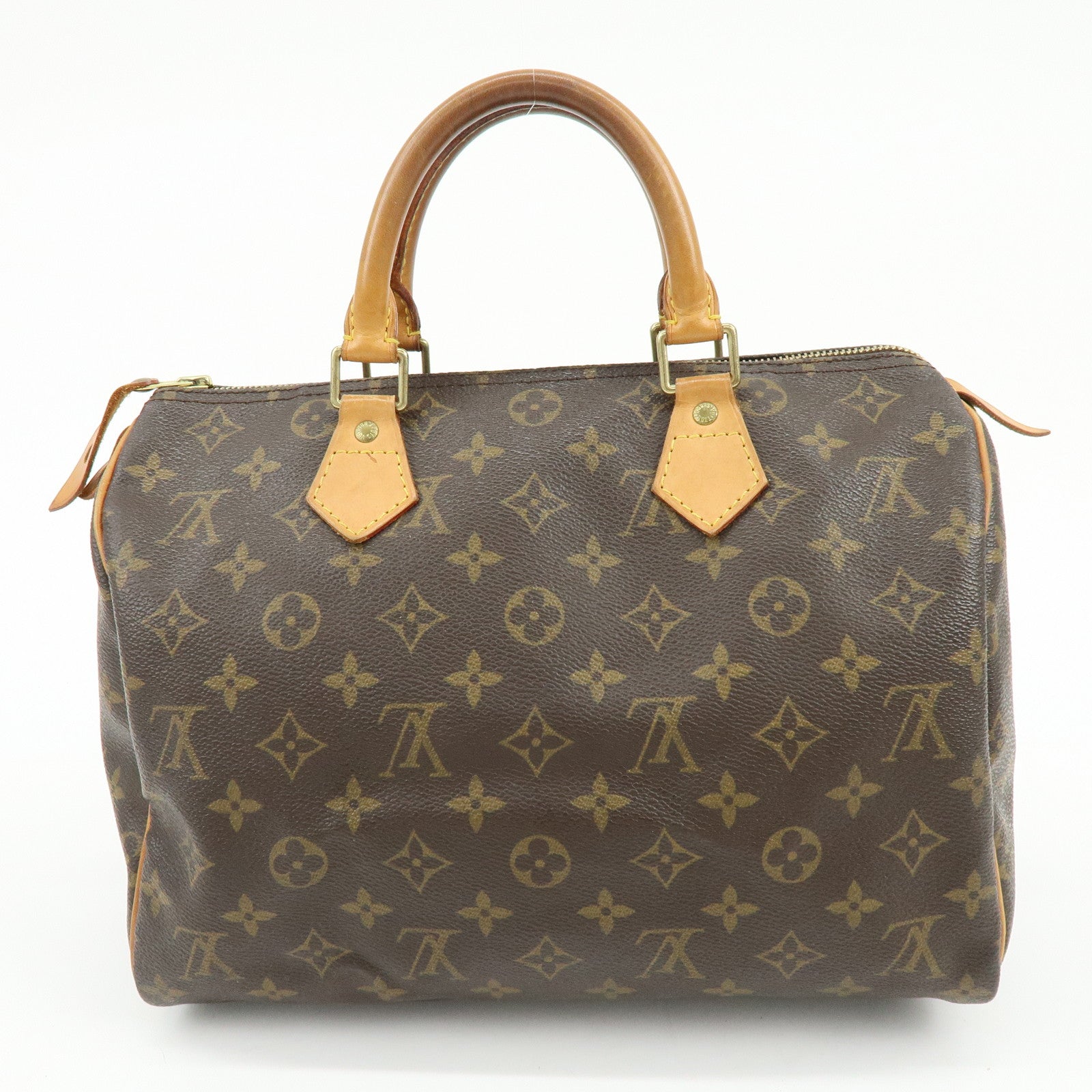 Louis Vuitton Monogram Speedy 30 Boston Bag Hand Bag Brown M41526