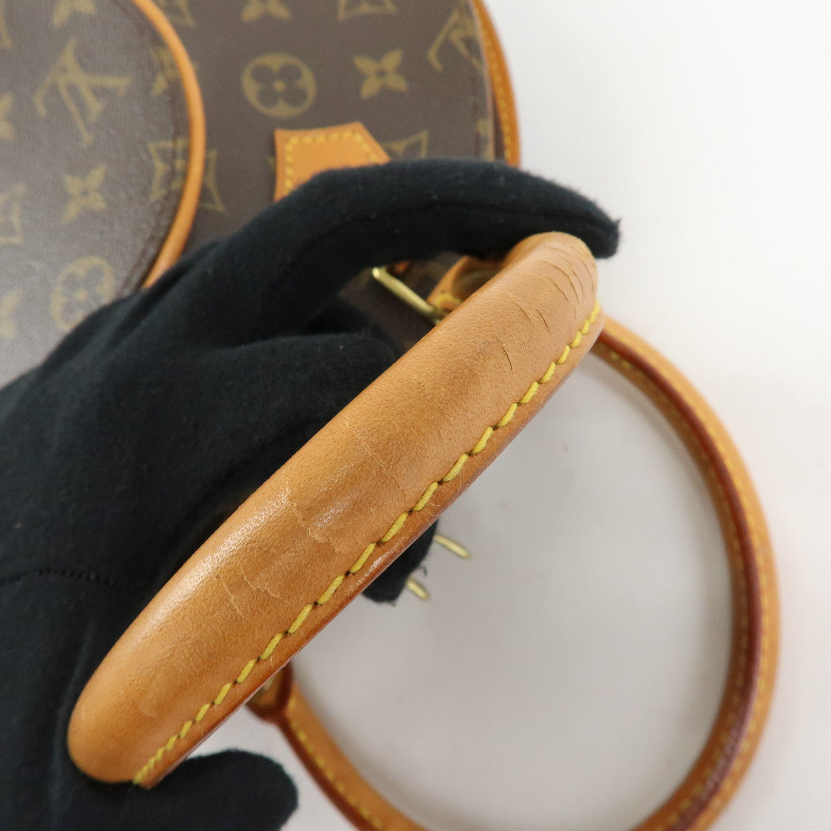 Louis Vuitton Monogram Ellipse PM Hand Bag Brown M51127