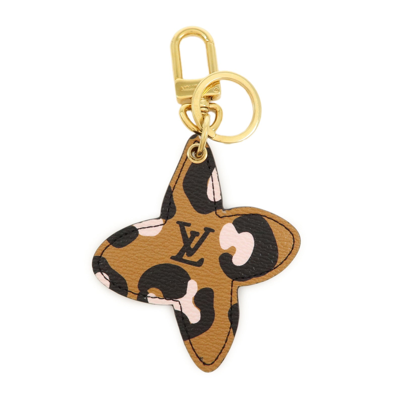 Louis Vuitton Illustre Wild At Heart Bag Charm Key Ring Arizona M00424