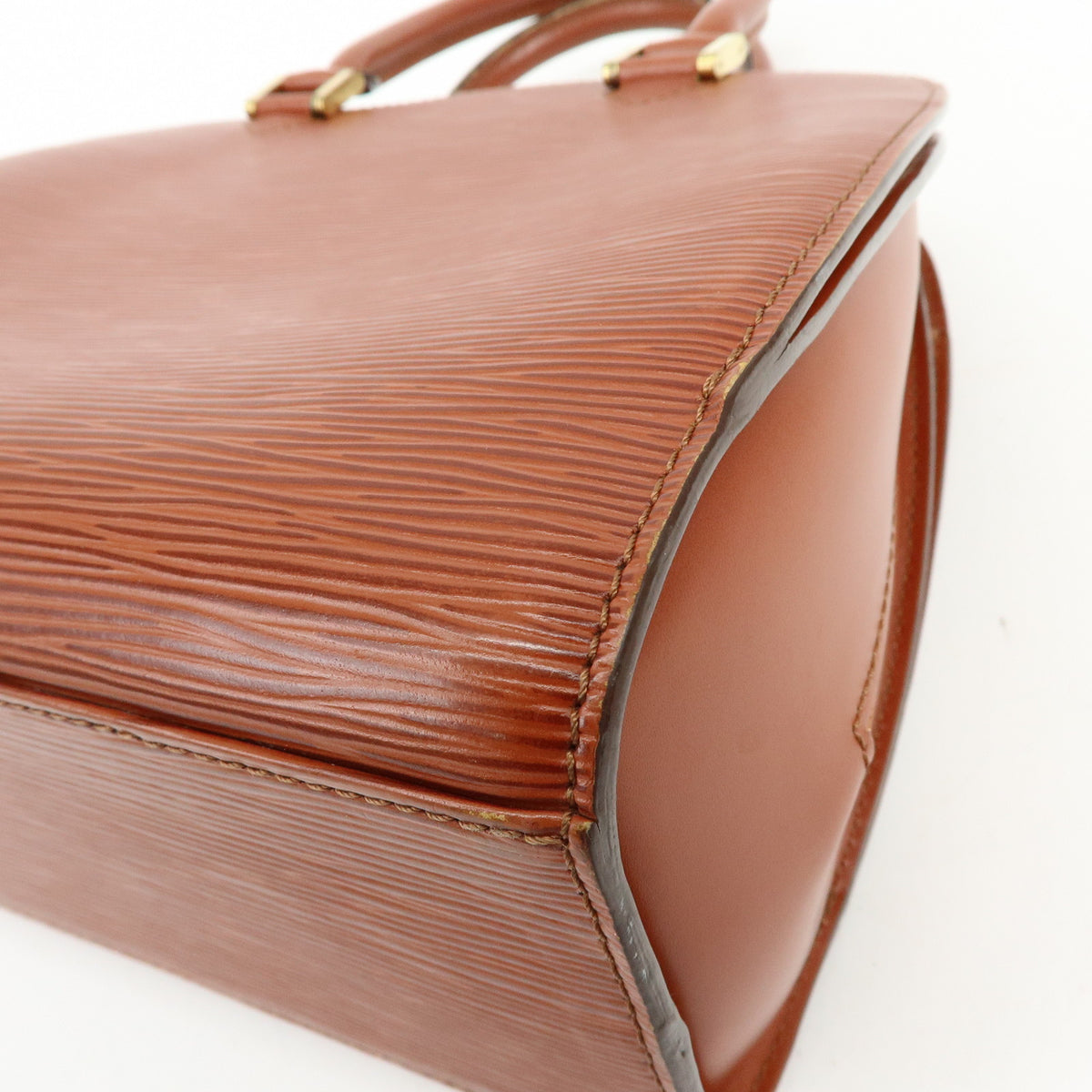 Luois Vuitton Epi Leather Pont Neuf Hand Bag Kenya Brown M52053