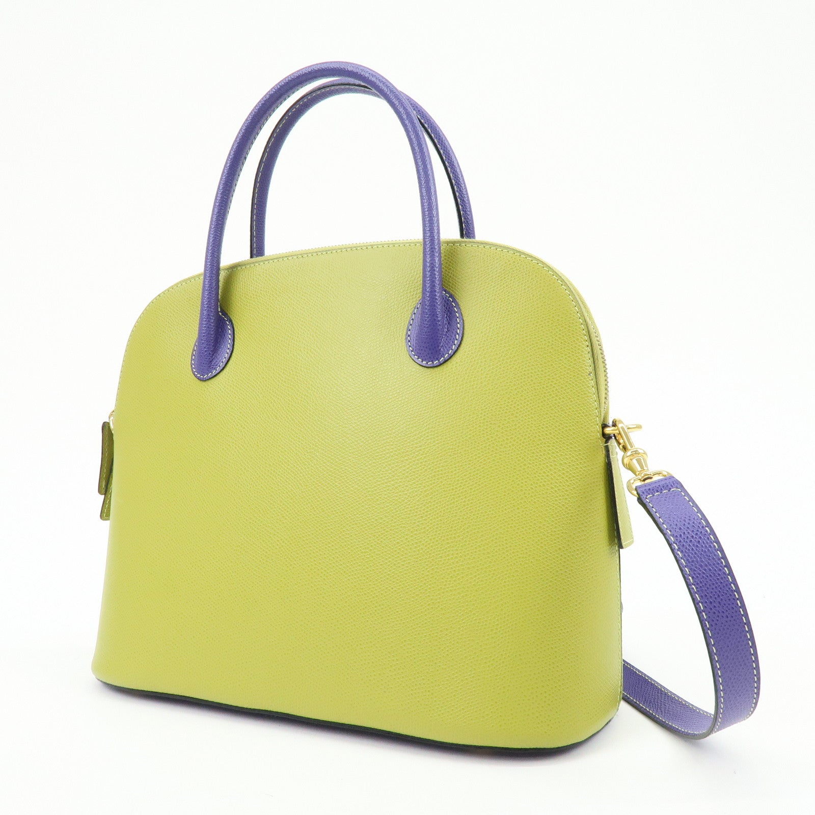 CELINE Leather 2Way Shoulder Hand Bag