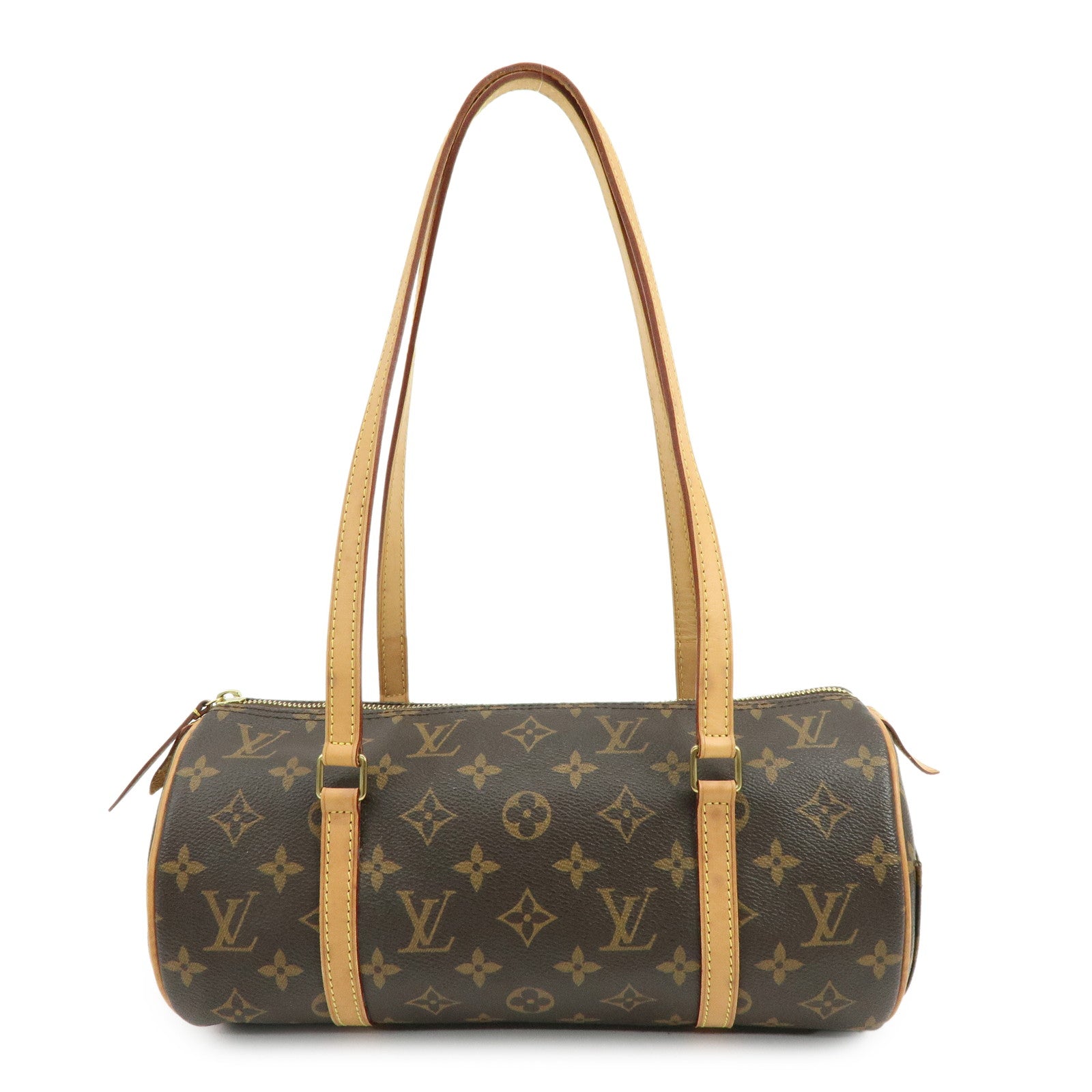 Louis Vuitton Monogram Canvas Leather Papillon 30 New Model M40711