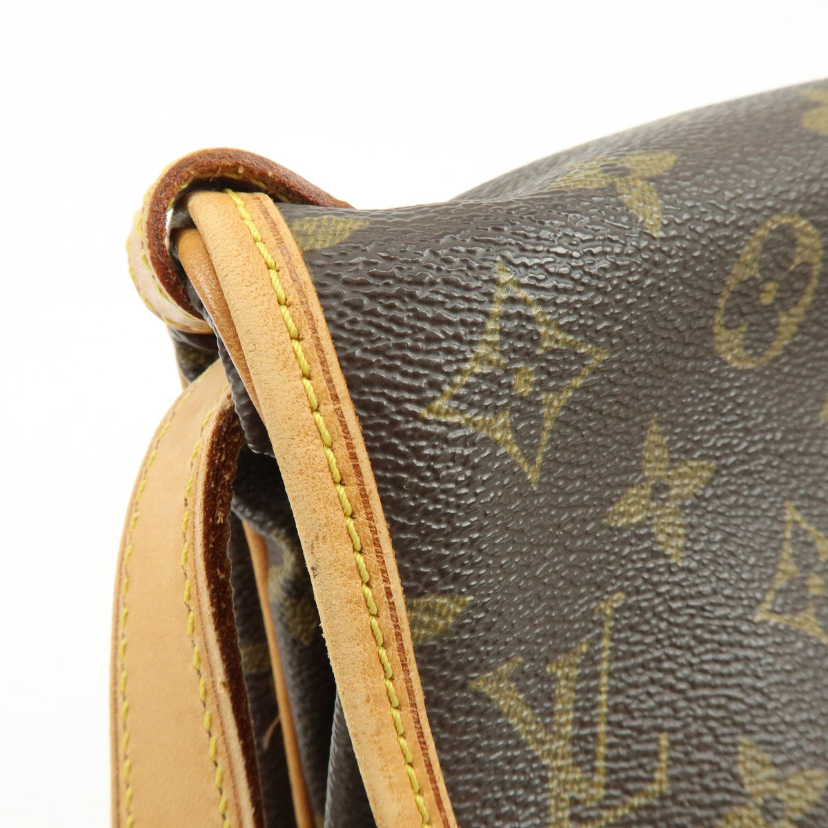 Louis Vuitton Monogram Saumur 30 Canvas Shoulder Bag Brown M42256