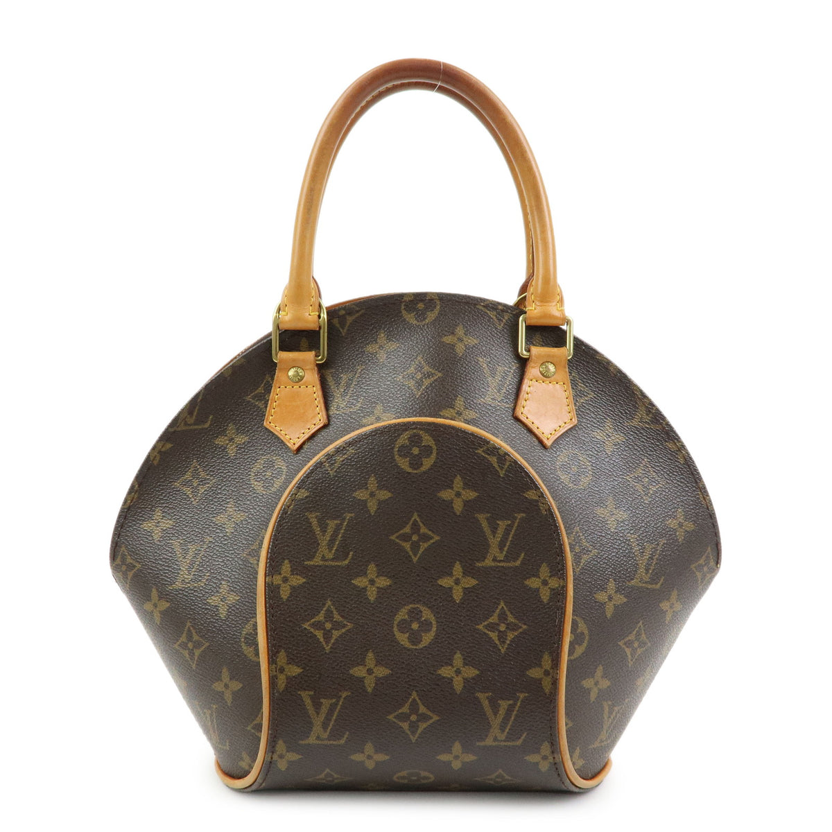 Louis Vuitton Monogram Ellipse PM Hand Bag Brown M51127