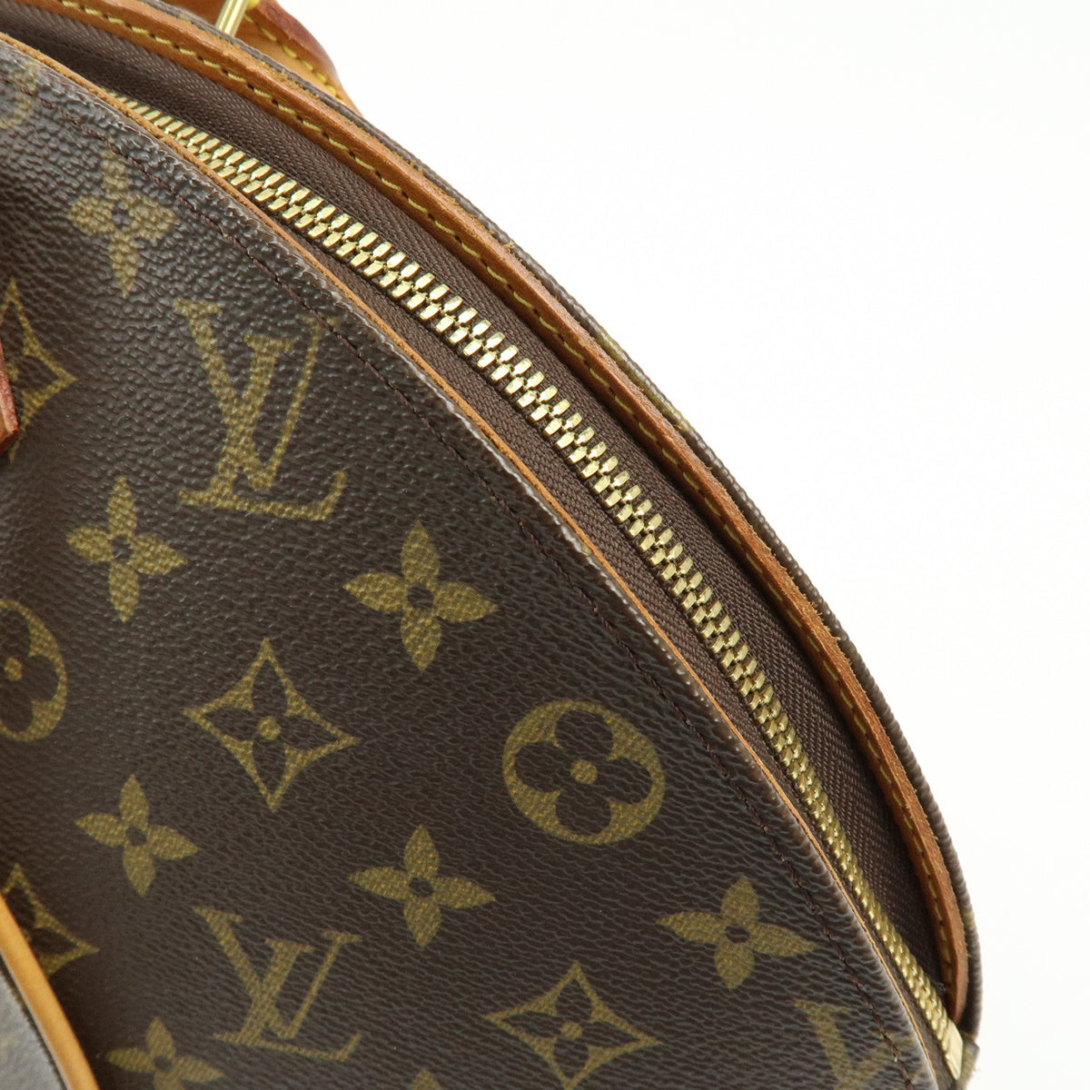 Louis Vuitton Monogram Ellipse MM Hand Bag Brown M51126