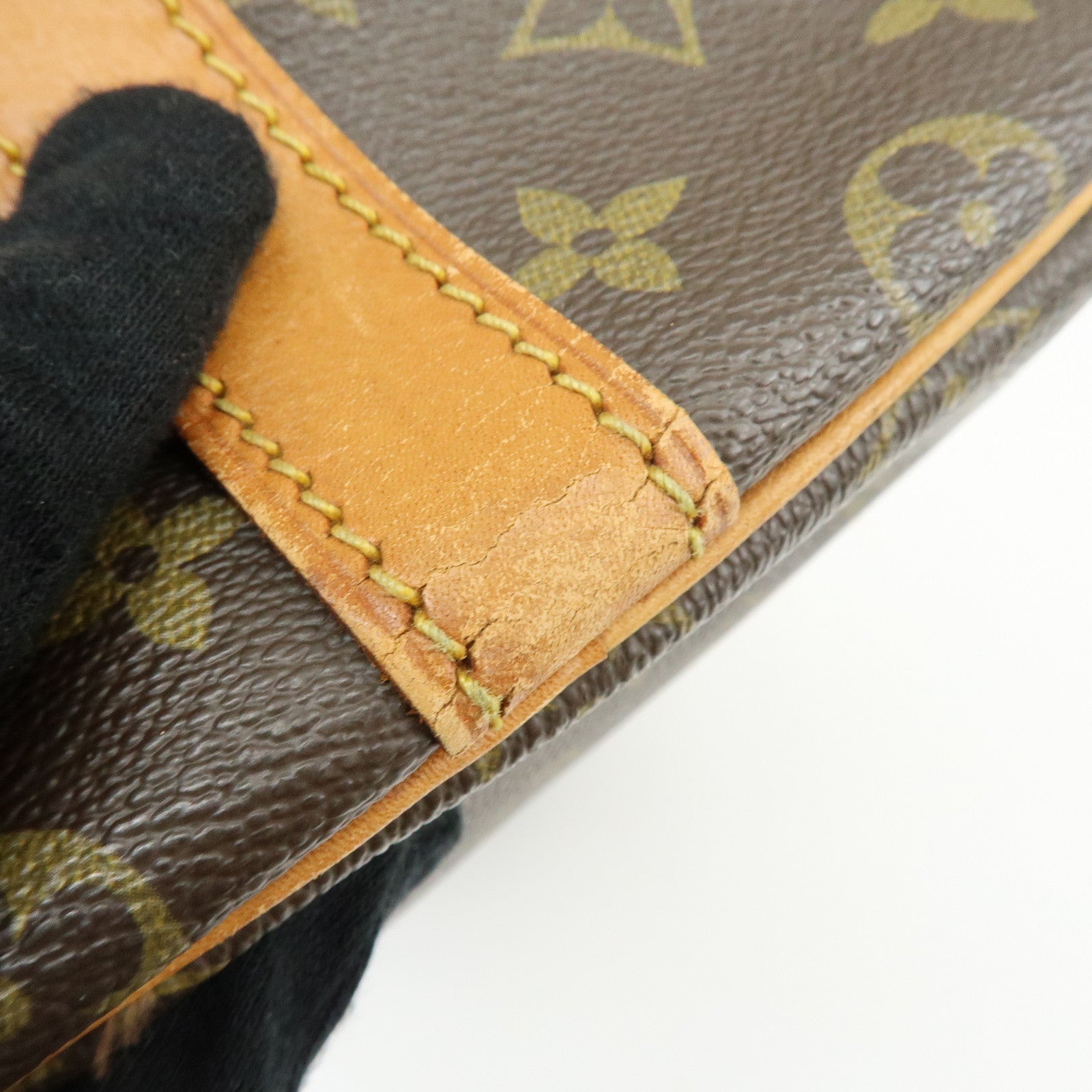 Louis Vuitton Keep All Bandouliere 55 Boston Bag Hand Bag M41414