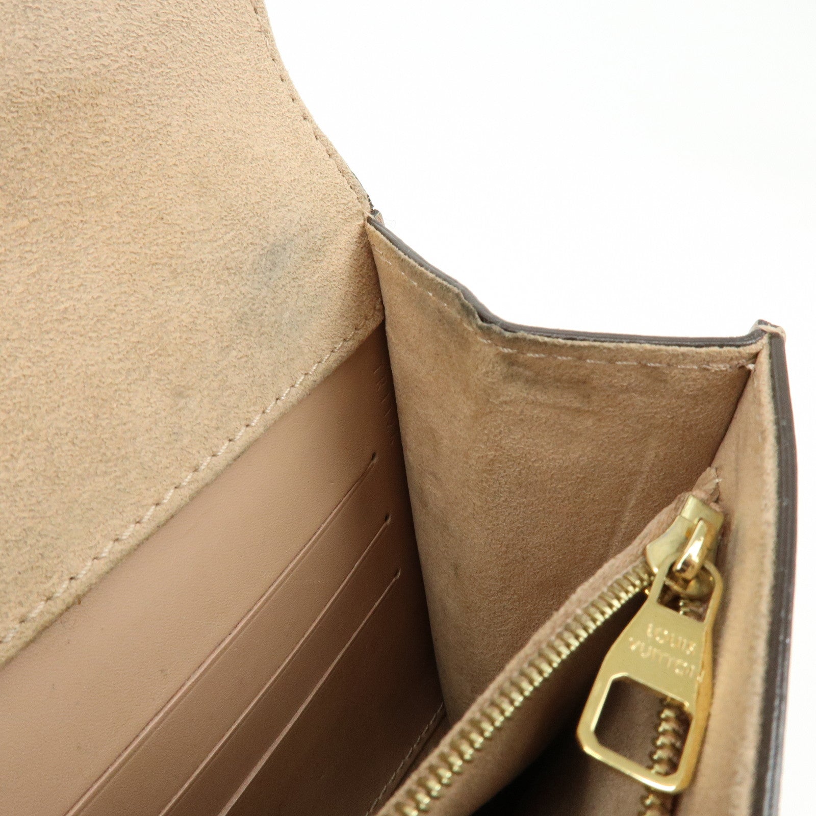 Louis Vuitton Pochette Louise GM Leather Chain Shoulder Bag Pink