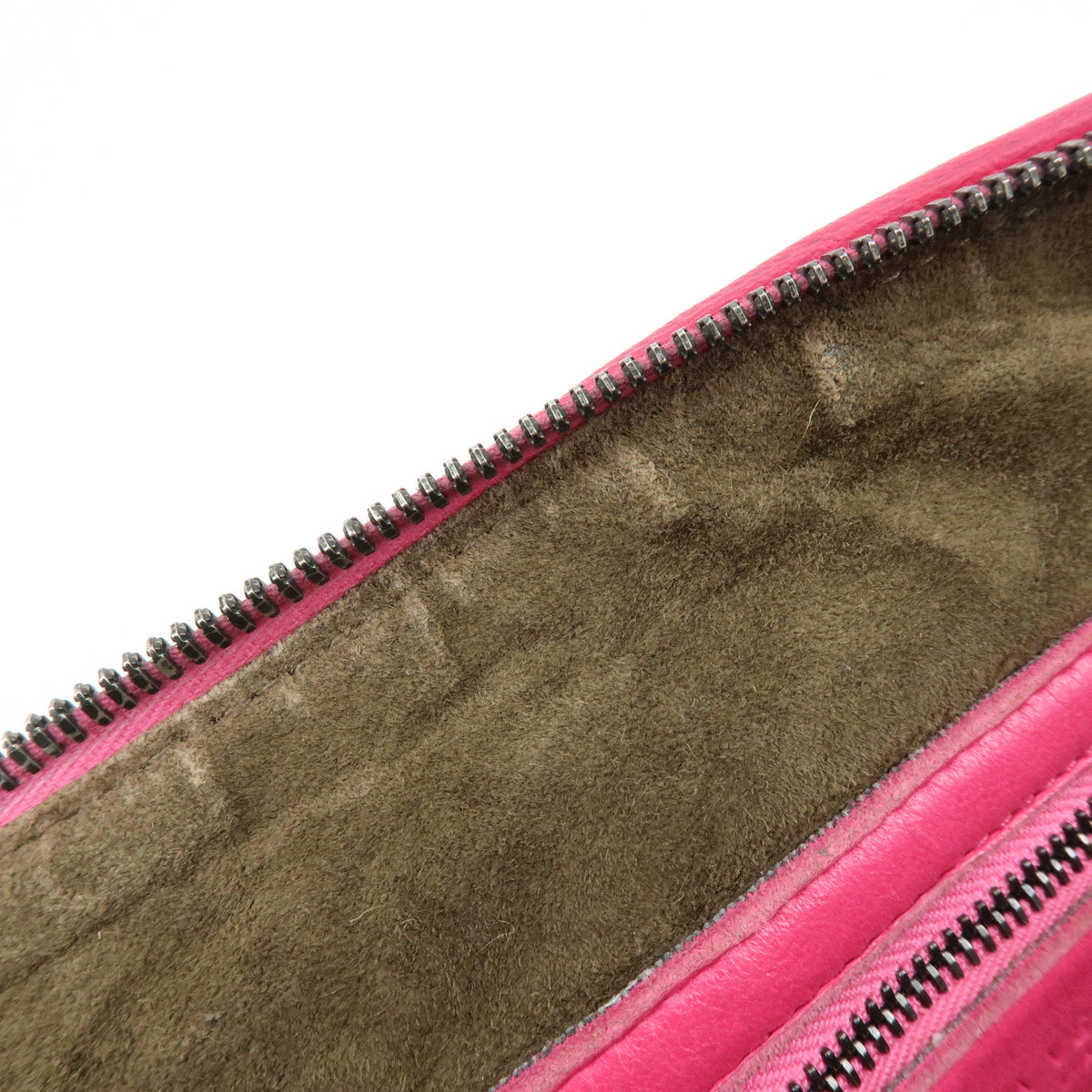 BOTTEGA VENETA Inttrecciato Nodini Leather Shoulder Bag Pink