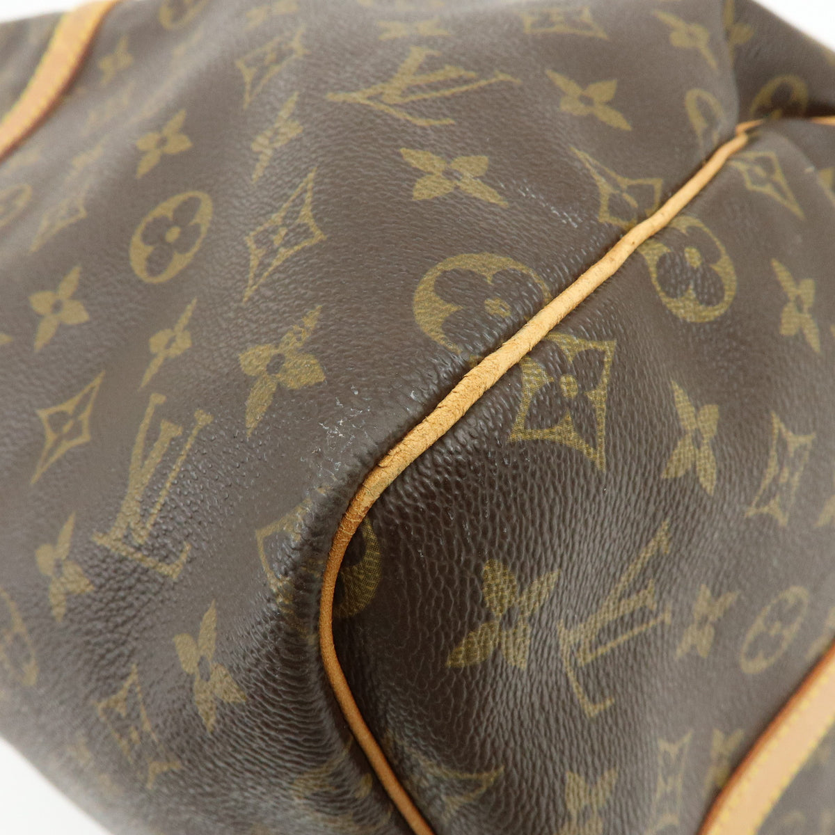 Louis Vuitton Monogram Keep All Bandouliere 55 Boston Bag Brown M41414
