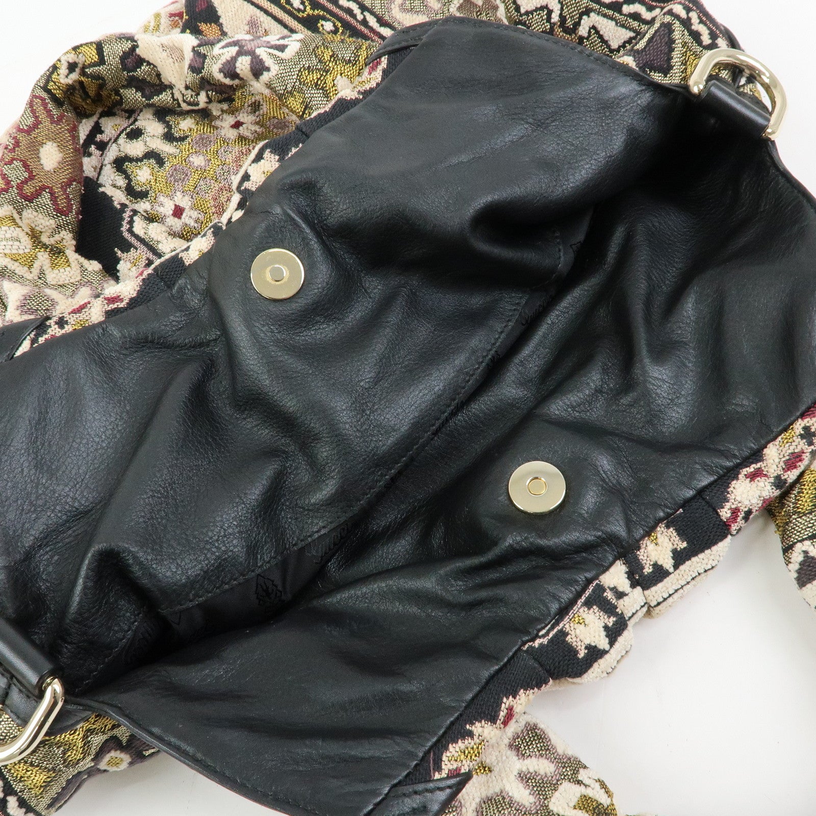 GUCCI Jacquard Hysteria Tapestry 2Way Hand Shoulder Bag 197016
