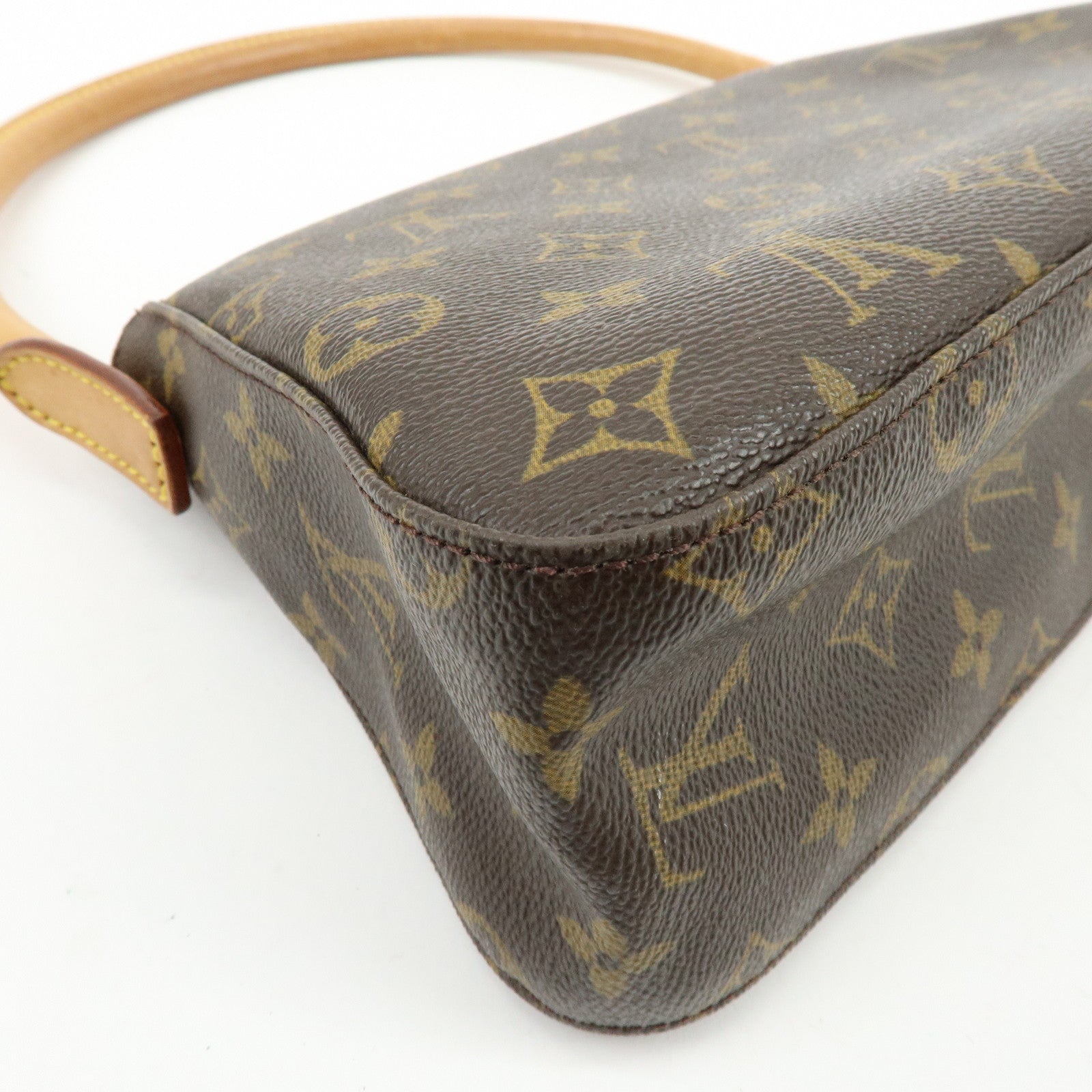 Louis Vuitton Monogram Mini Looping Shoulder Bag Brown M51147