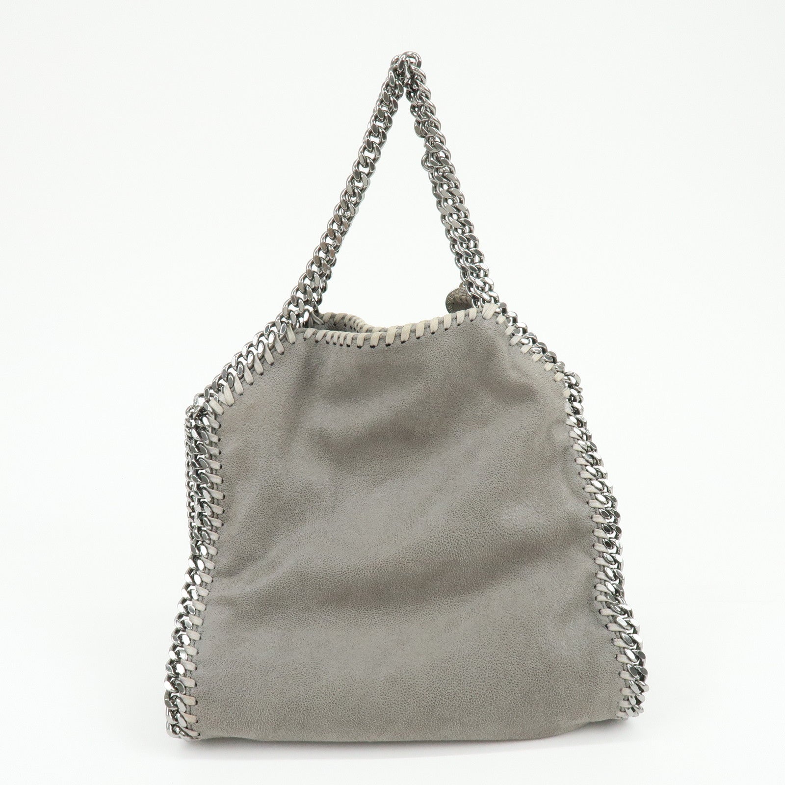 STELLA MCCARTNEY Falabella Faux Leather 2Way Bag Grey 371223