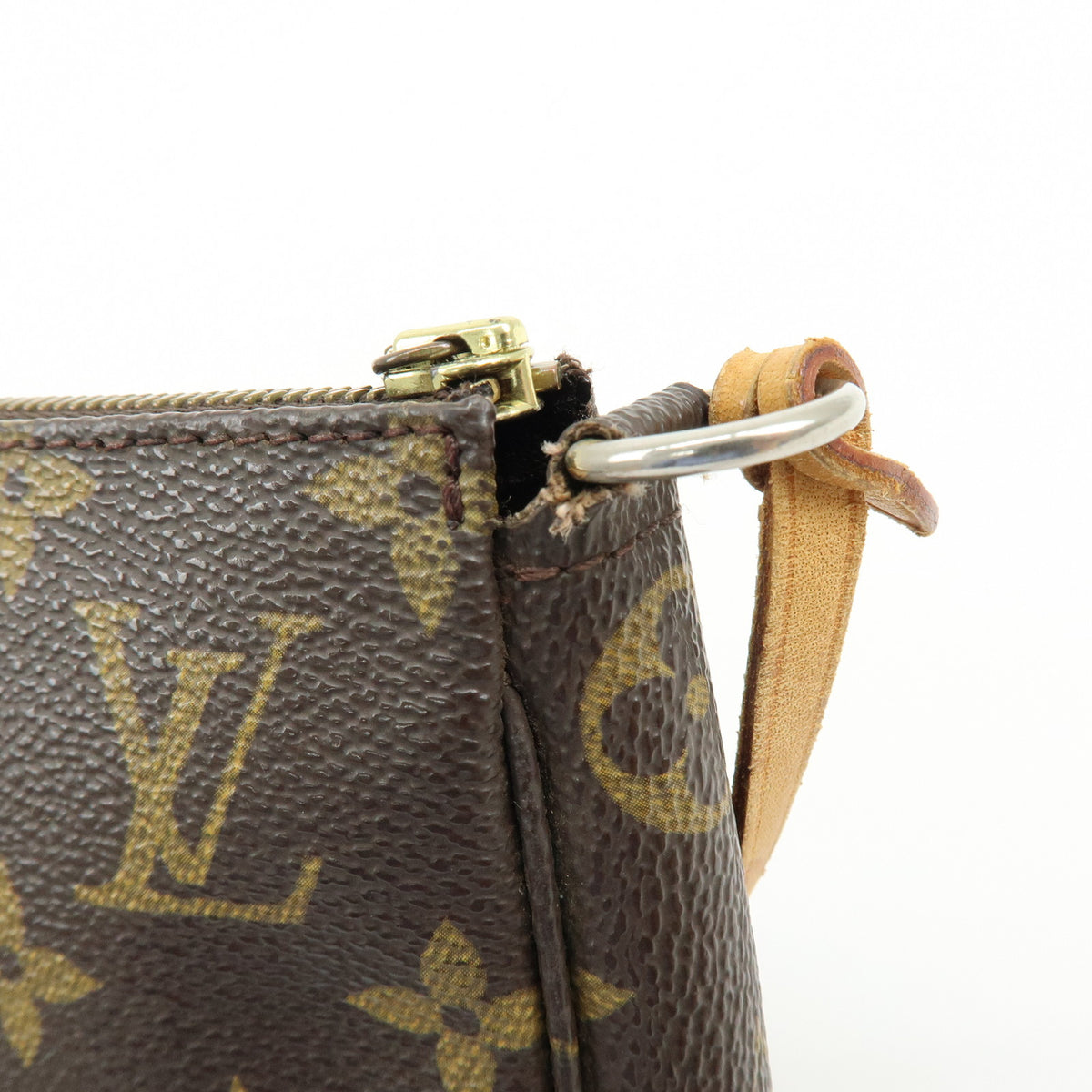 Louis Vuitton Monogram Pochette Accessoires Pouch Hand Bag M51980