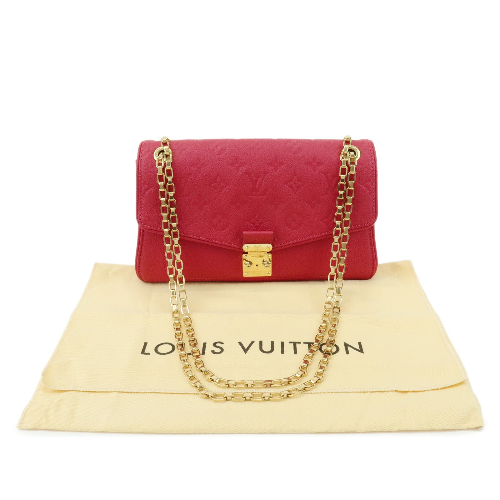 Louis Vuitton Monogram Empreinte Saint Germain PM Shoulder Bag M48949