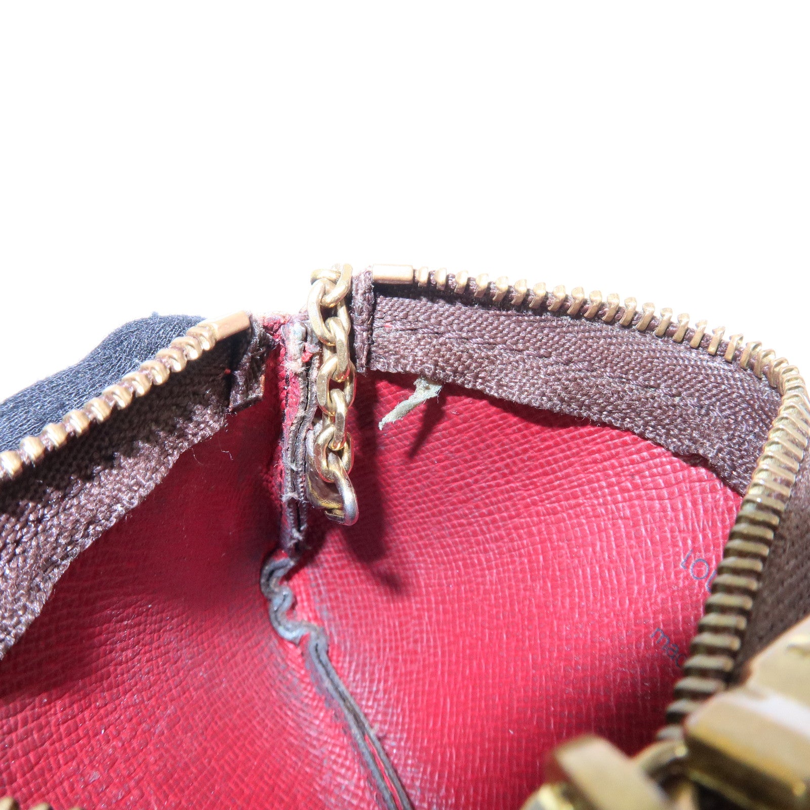 Louis Vuitton Monogram Cherry Pochette Cles Coin Case M95042